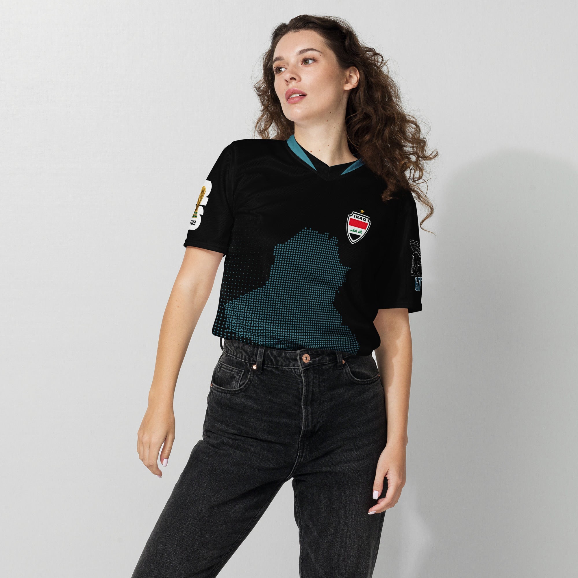 Assyrian Legacy Jersey - Black CUT - SEW – handmade Christian products JLD Designs Co.
