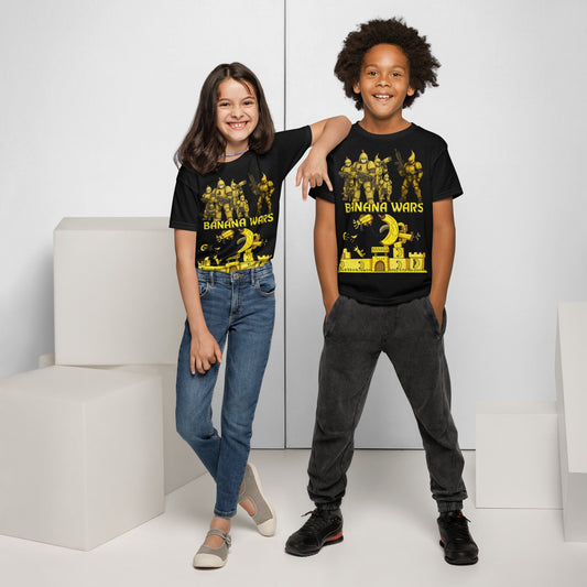 Banana Wars in Black – handmade Christian products in Black, Military Green, and Latte by JLD Designs Co.