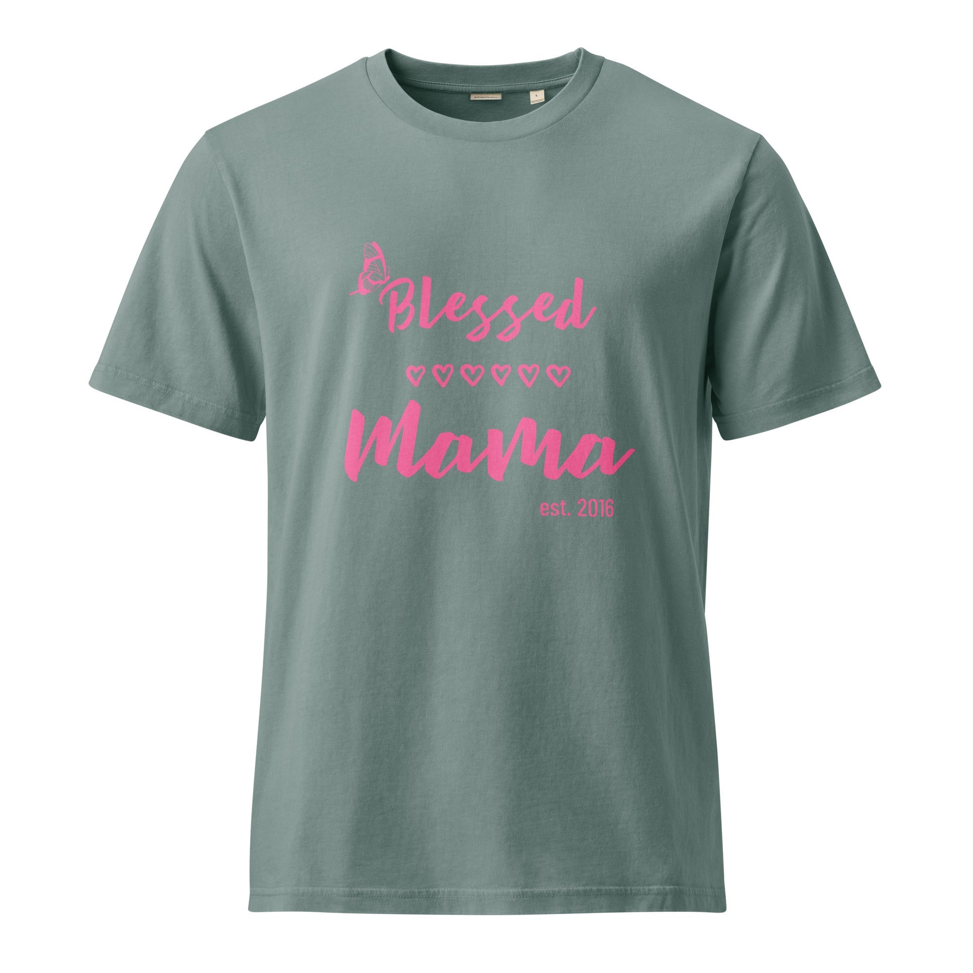 Blessed Mama Custom Tee T - SHIRT – handmade Christian products JLD Designs Co.