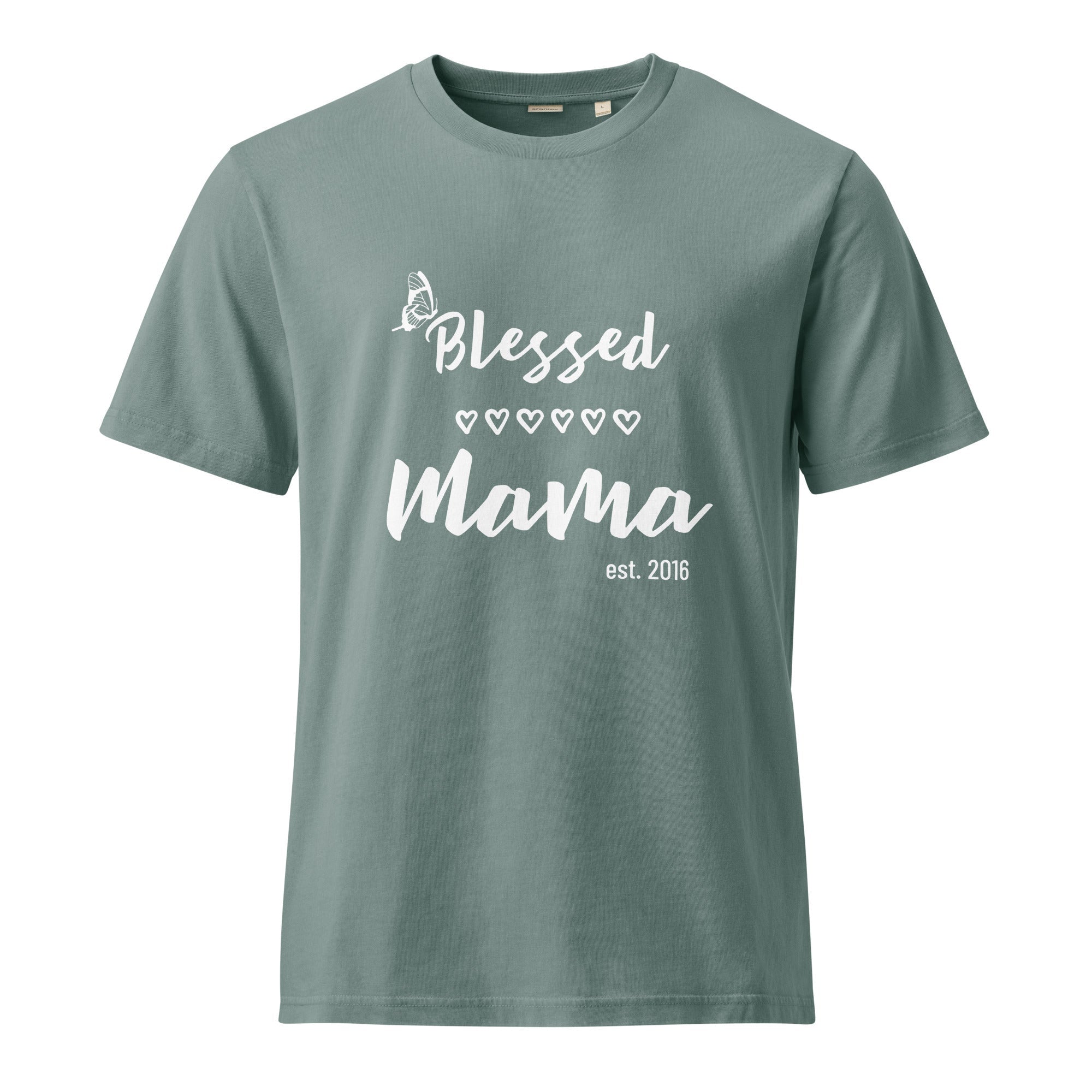 Blessed Mama Custom Tee T - SHIRT – handmade Christian products JLD Designs Co.