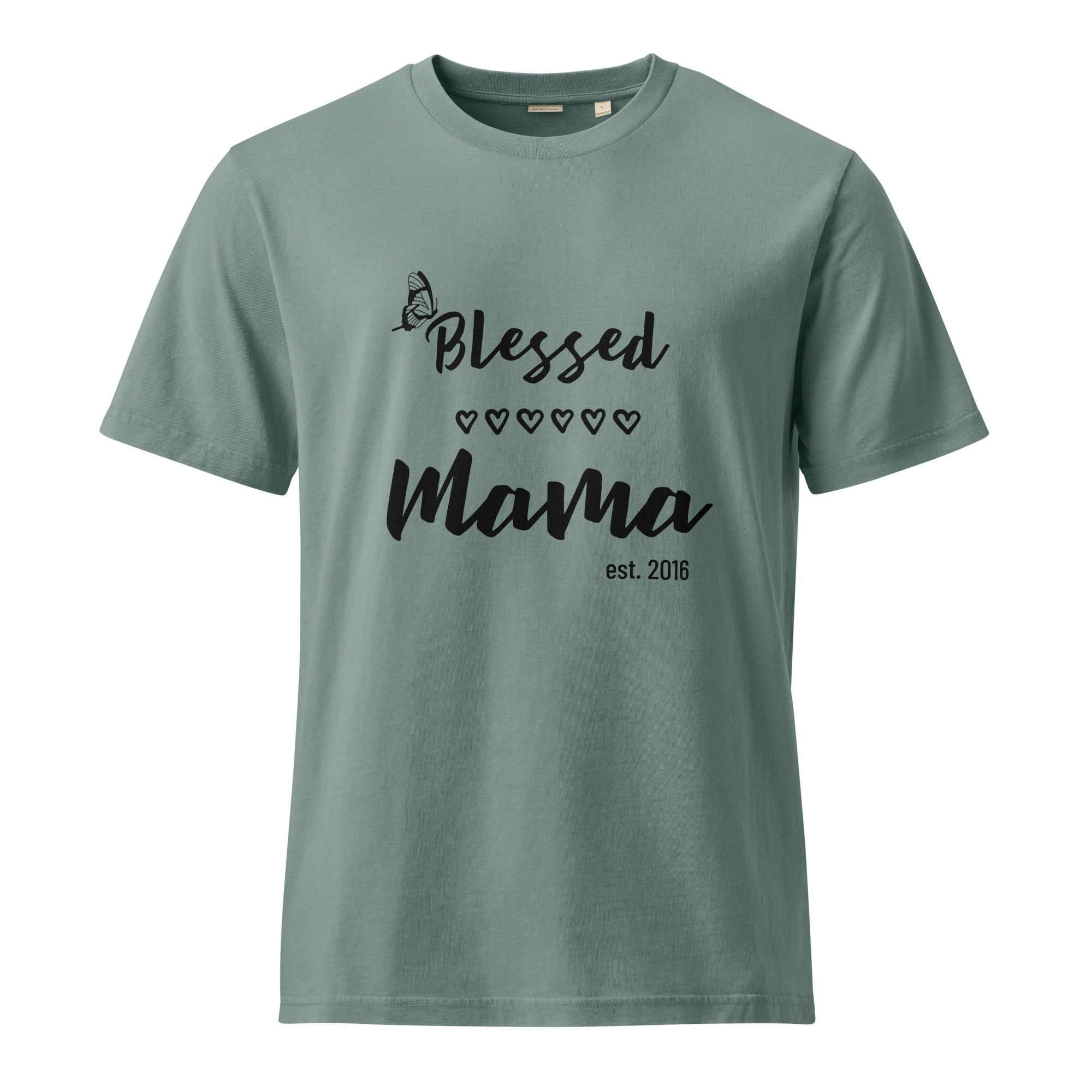 Blessed Mama Custom Tee T - SHIRT – handmade Christian products JLD Designs Co.