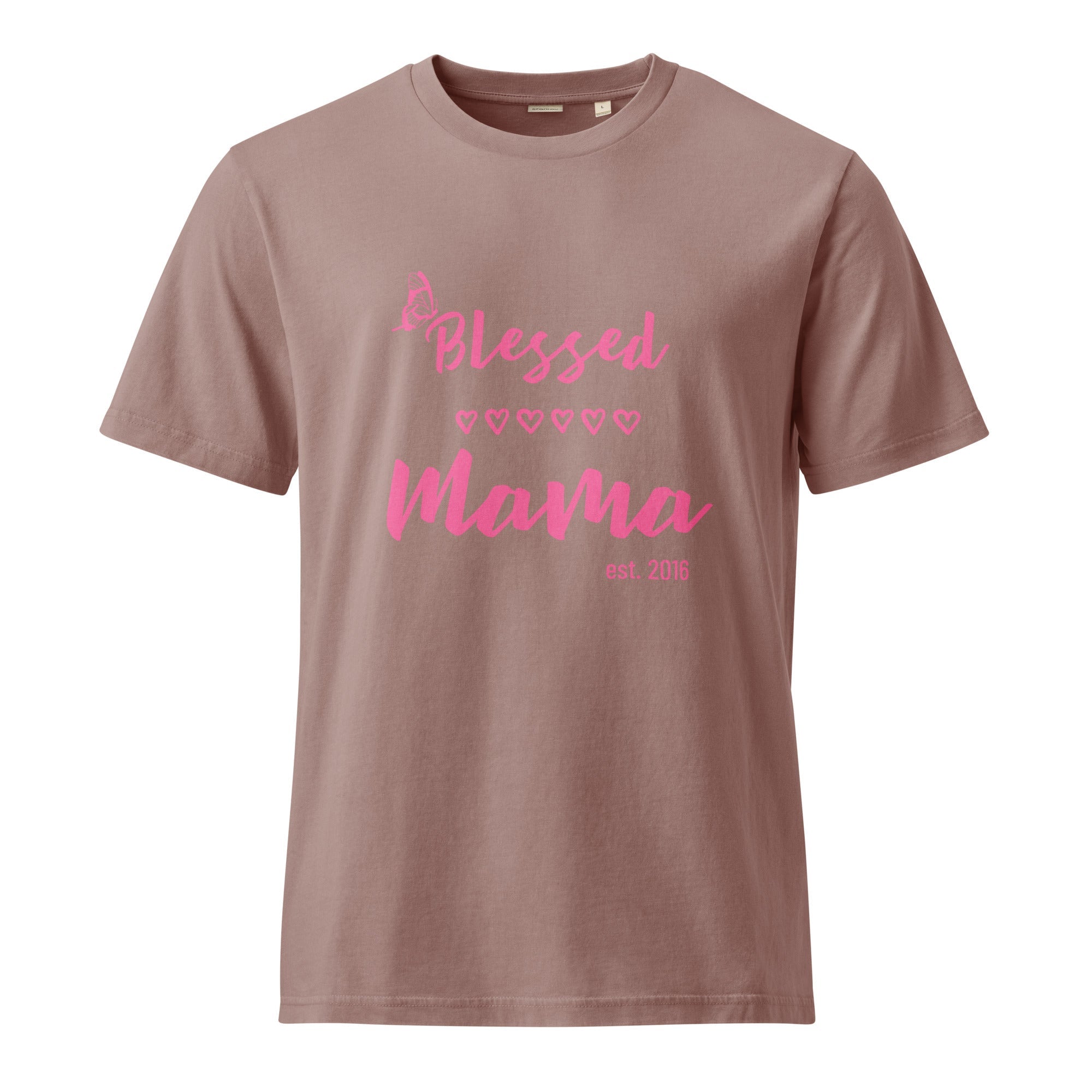 Blessed Mama Custom Tee T - SHIRT – handmade Christian products JLD Designs Co.