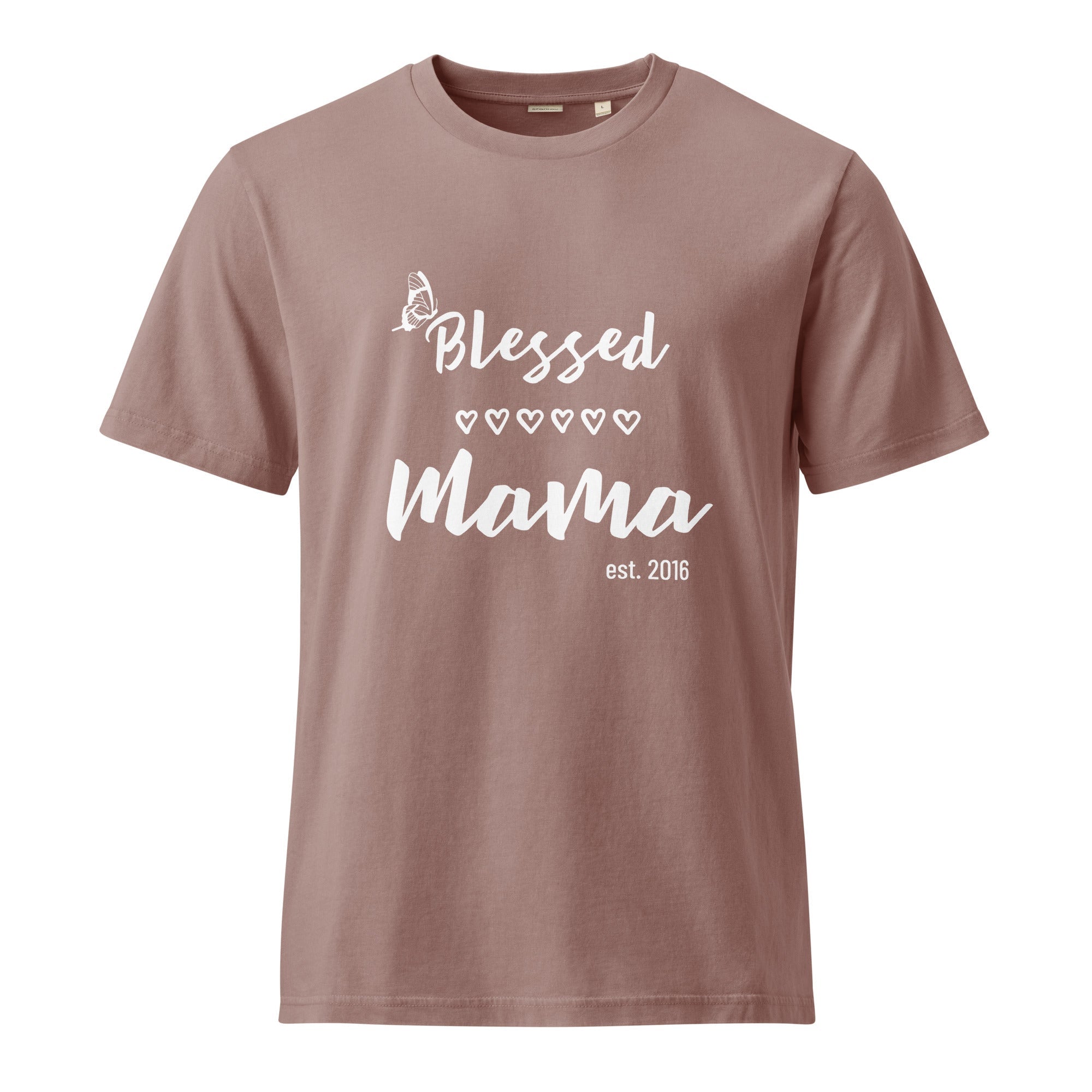 Blessed Mama Custom Tee T - SHIRT – handmade Christian products JLD Designs Co.
