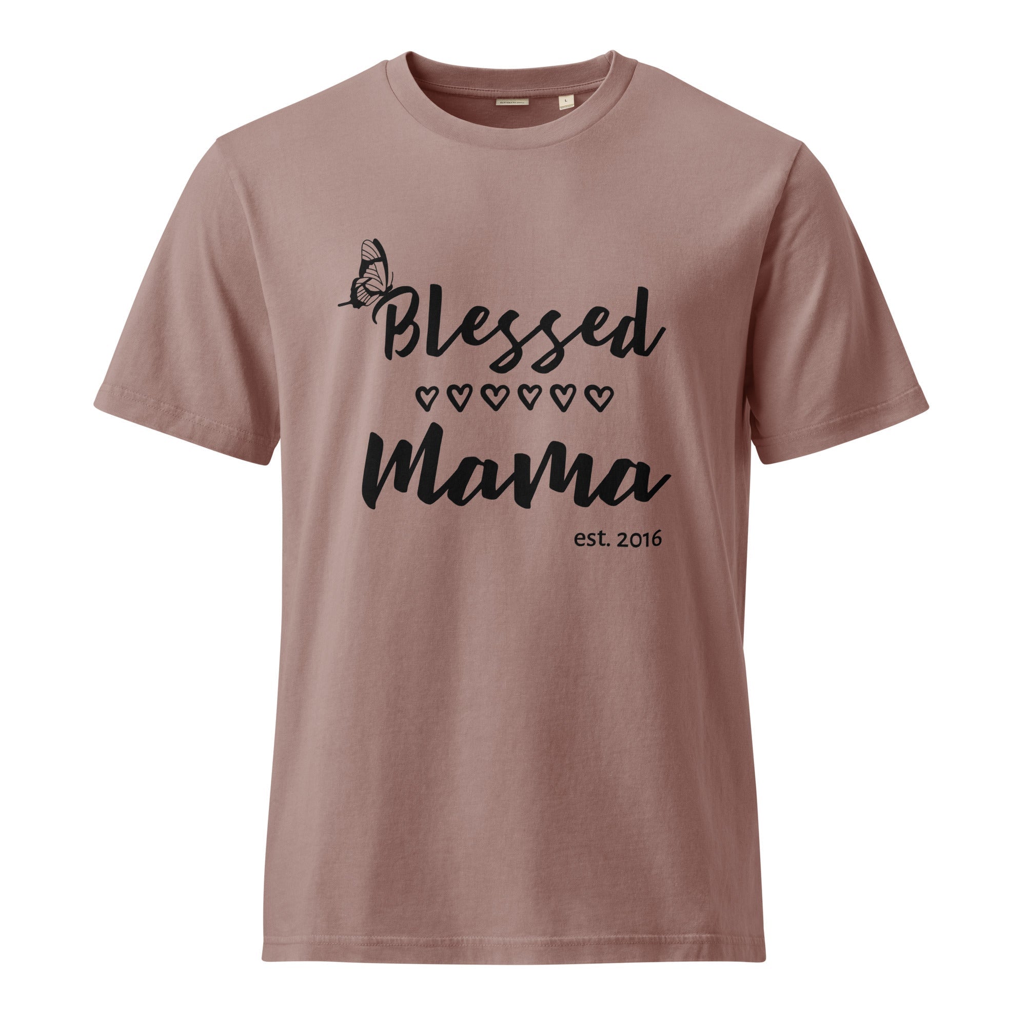 Blessed Mama Custom Tee T - SHIRT – handmade Christian products JLD Designs Co.