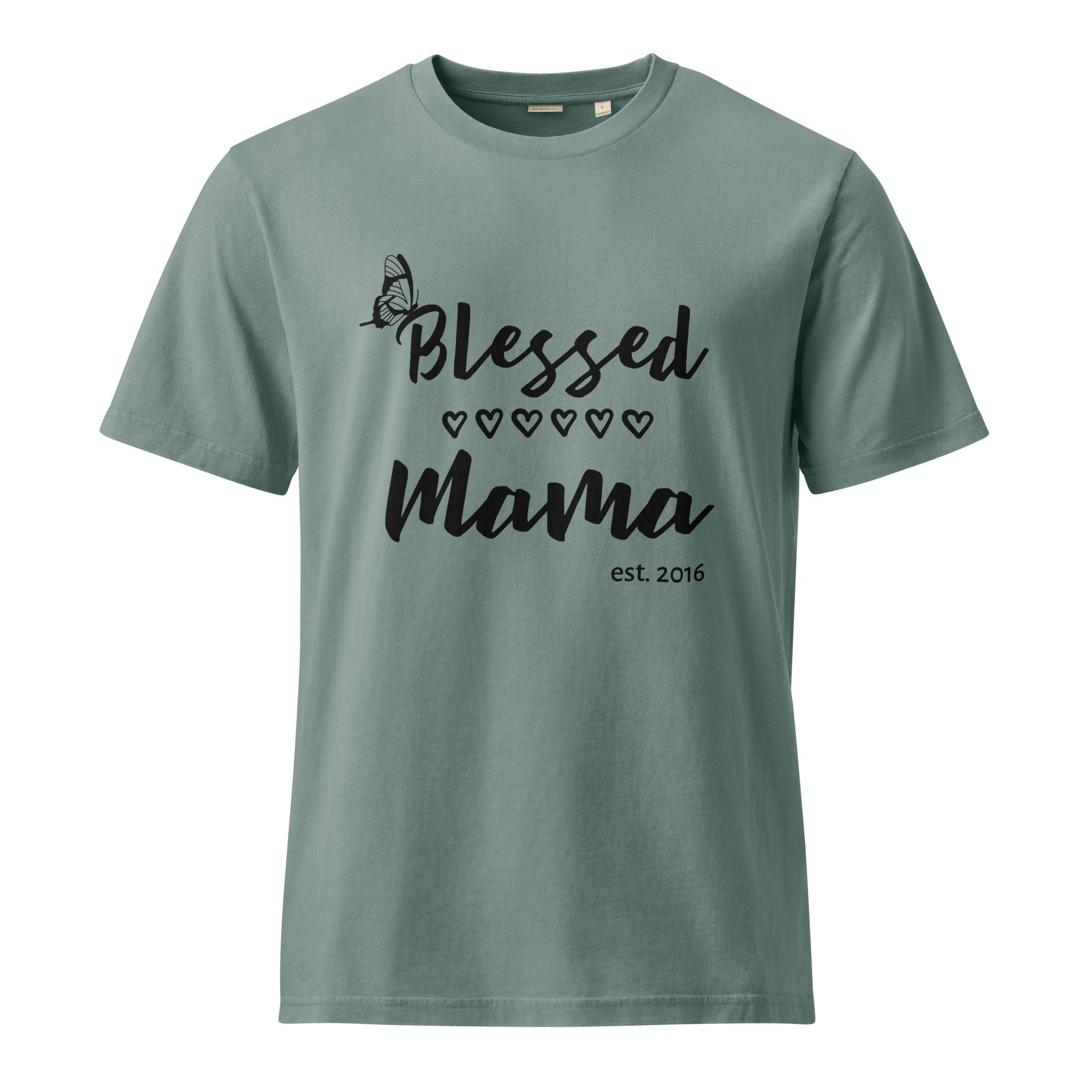 Blessed Mama Custom Tee T - SHIRT – handmade Christian products JLD Designs Co.