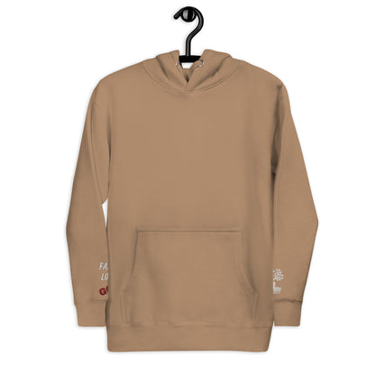 Christ the Redeemer in Latte – handmade Christian products in Black, Military Green, and Latte by JLD Designs Co.