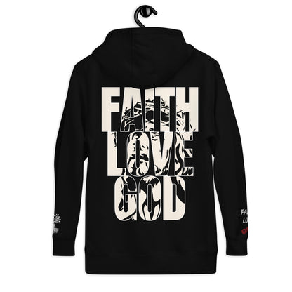 Christ the Savior in Black – handmade Christian products in Black, Military Green, and Latte by JLD Designs Co.