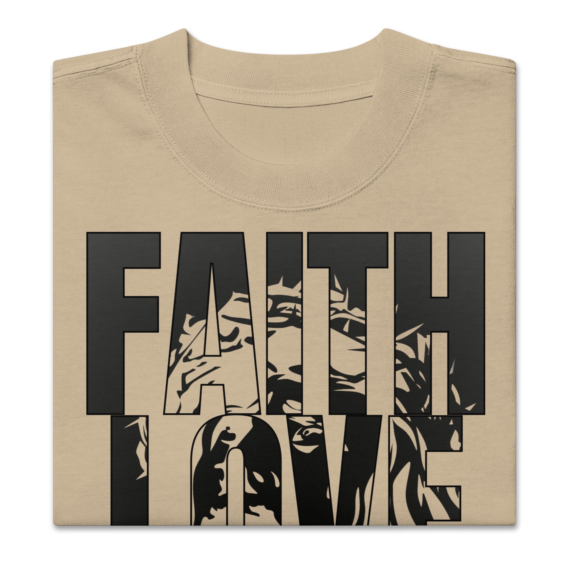 Christ the Savior Tee EMBROIDERY – handmade Christian products JLD Designs Co.