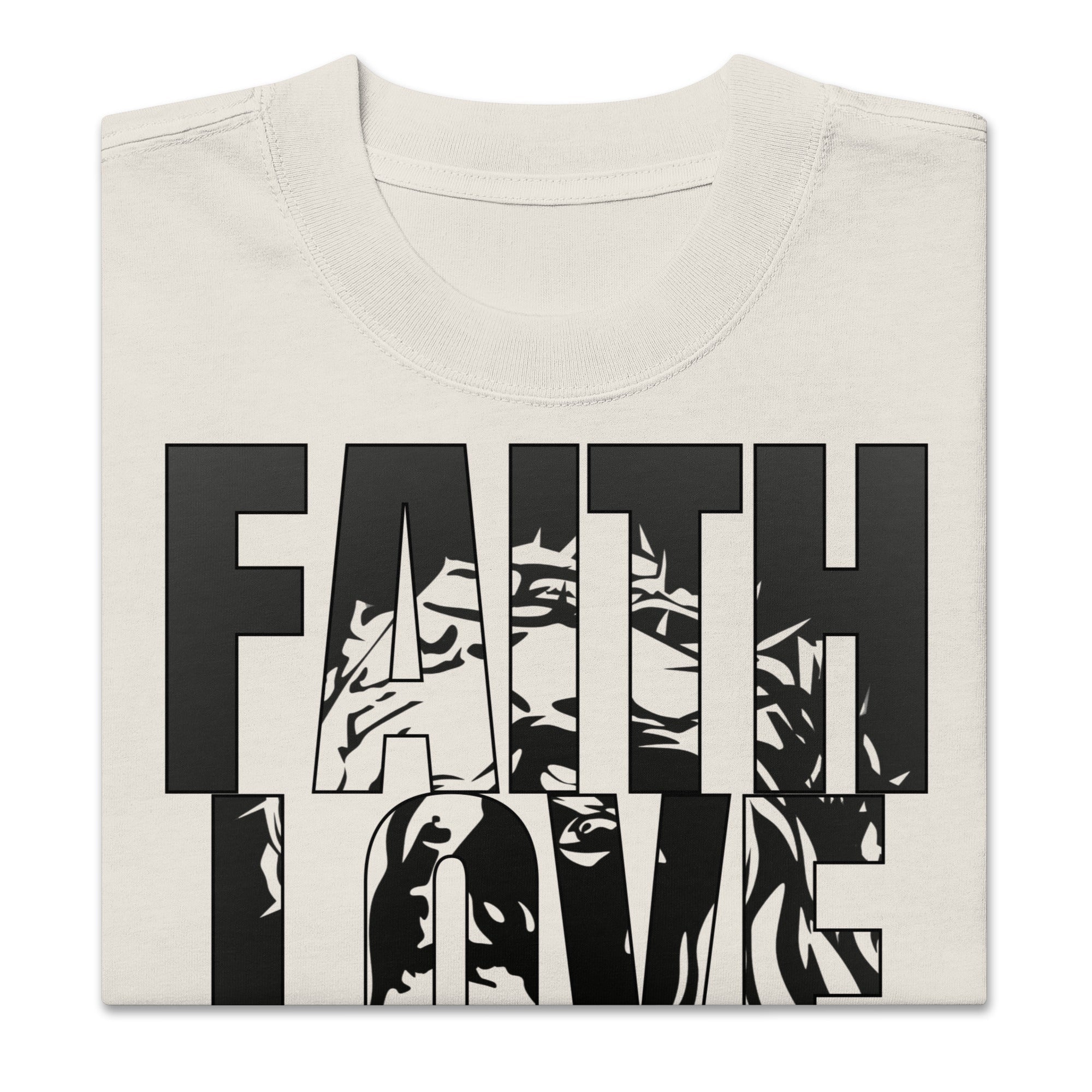 Christ the Savior Tee EMBROIDERY – handmade Christian products JLD Designs Co.