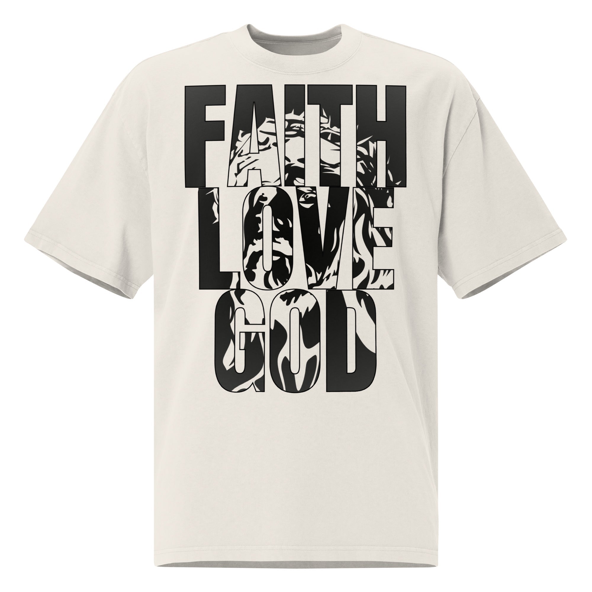 Christ the Savior Tee EMBROIDERY – handmade Christian products JLD Designs Co.