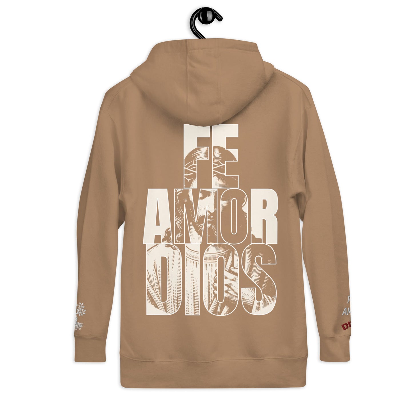 Cristo Redentor in Latte – handmade Christian products in Black, Military Green, and Latte by JLD Designs Co.