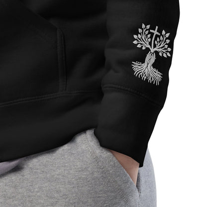 Cristo Redentor in Military Green – handmade Christian products in Black, Military Green, and Latte by JLD Designs Co.