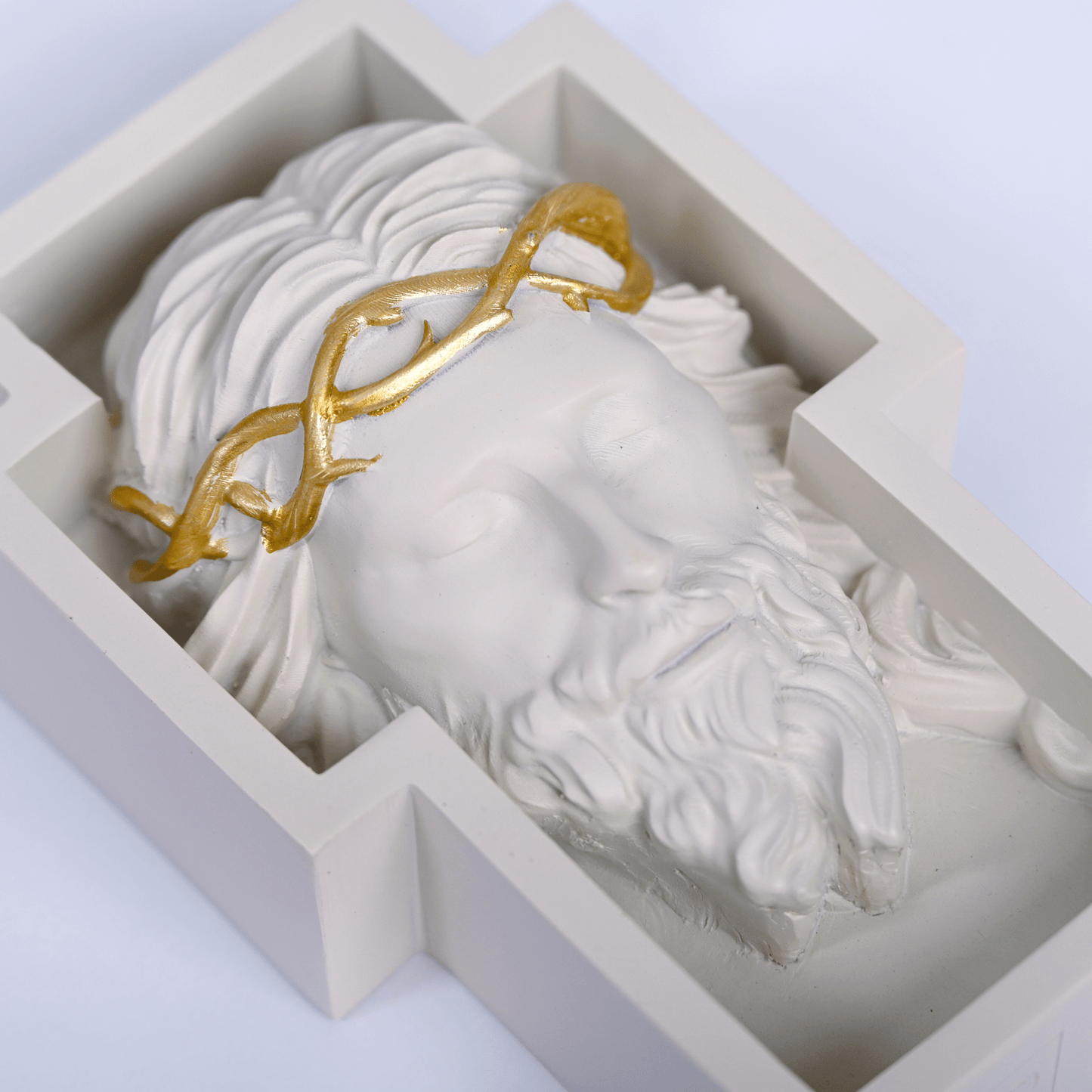 Cross of Light in – handmade Christian products in Black, Military Green, and Latte by JLD Designs Co.