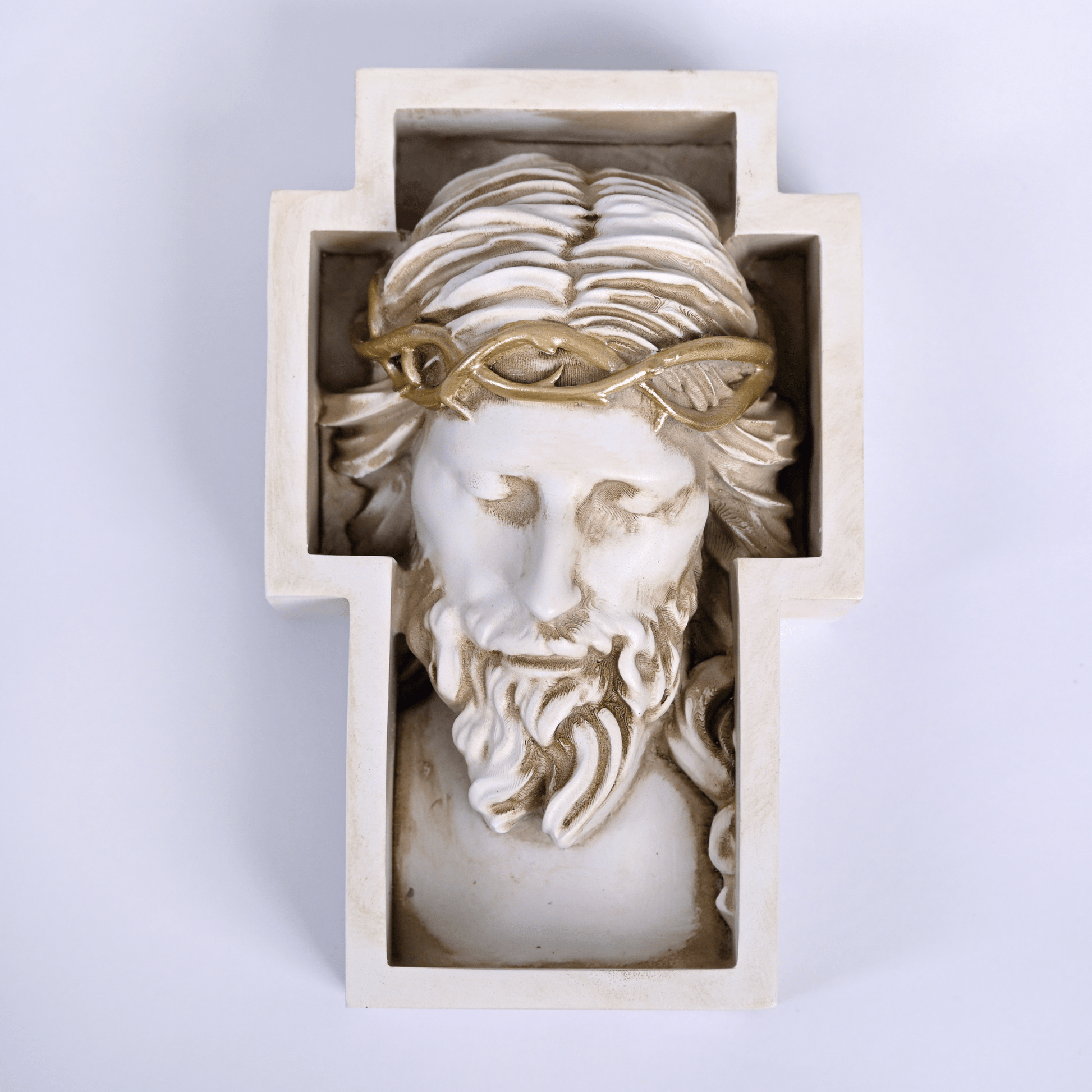 Cross of Peace in – handmade Christian products in Black, Military Green, and Latte by JLD Designs Co.