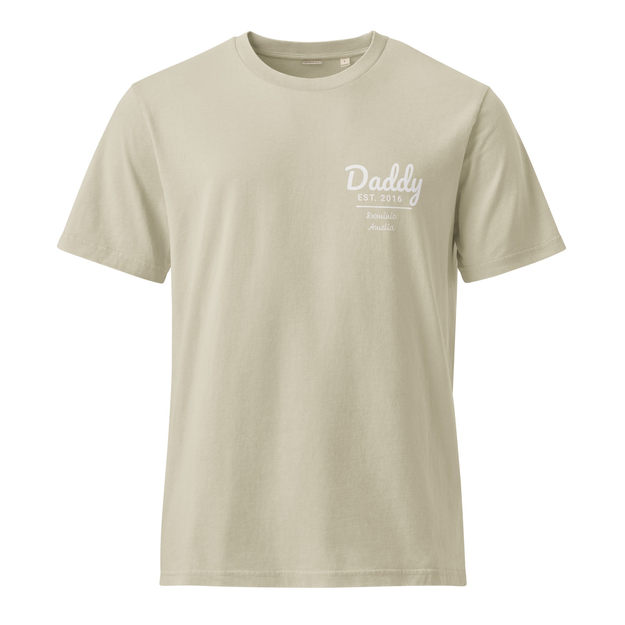Daddy Custom Tee T - SHIRT – handmade Christian products JLD Designs Co.