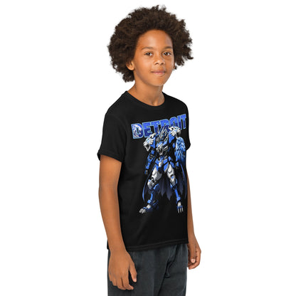 Detroit Lion Youth in Black – handmade Christian products in Black, Military Green, and Latte by JLD Designs Co.