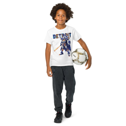 Detroit Tiger Youth in White – handmade Christian products in Black, Military Green, and Latte by JLD Designs Co.