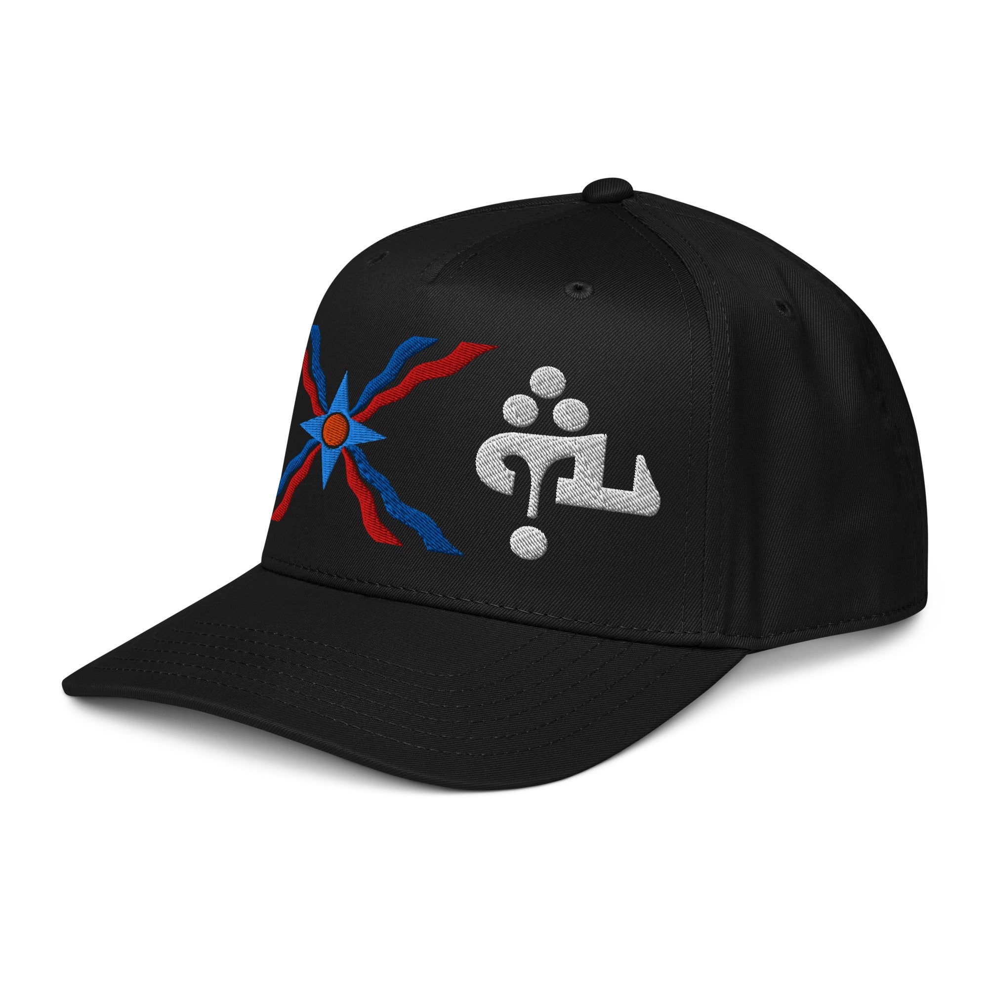 Embroidered Assyrian Heritage Hat - Black – handmade Christian products JLD Designs Co.
