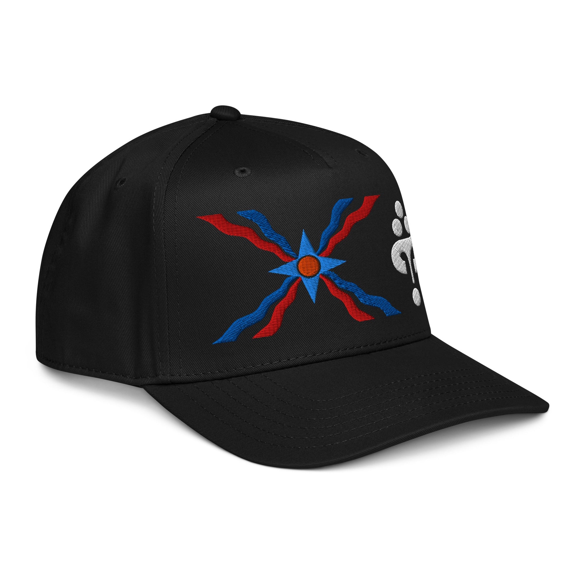 Embroidered Assyrian Heritage Hat - Black – handmade Christian products JLD Designs Co.