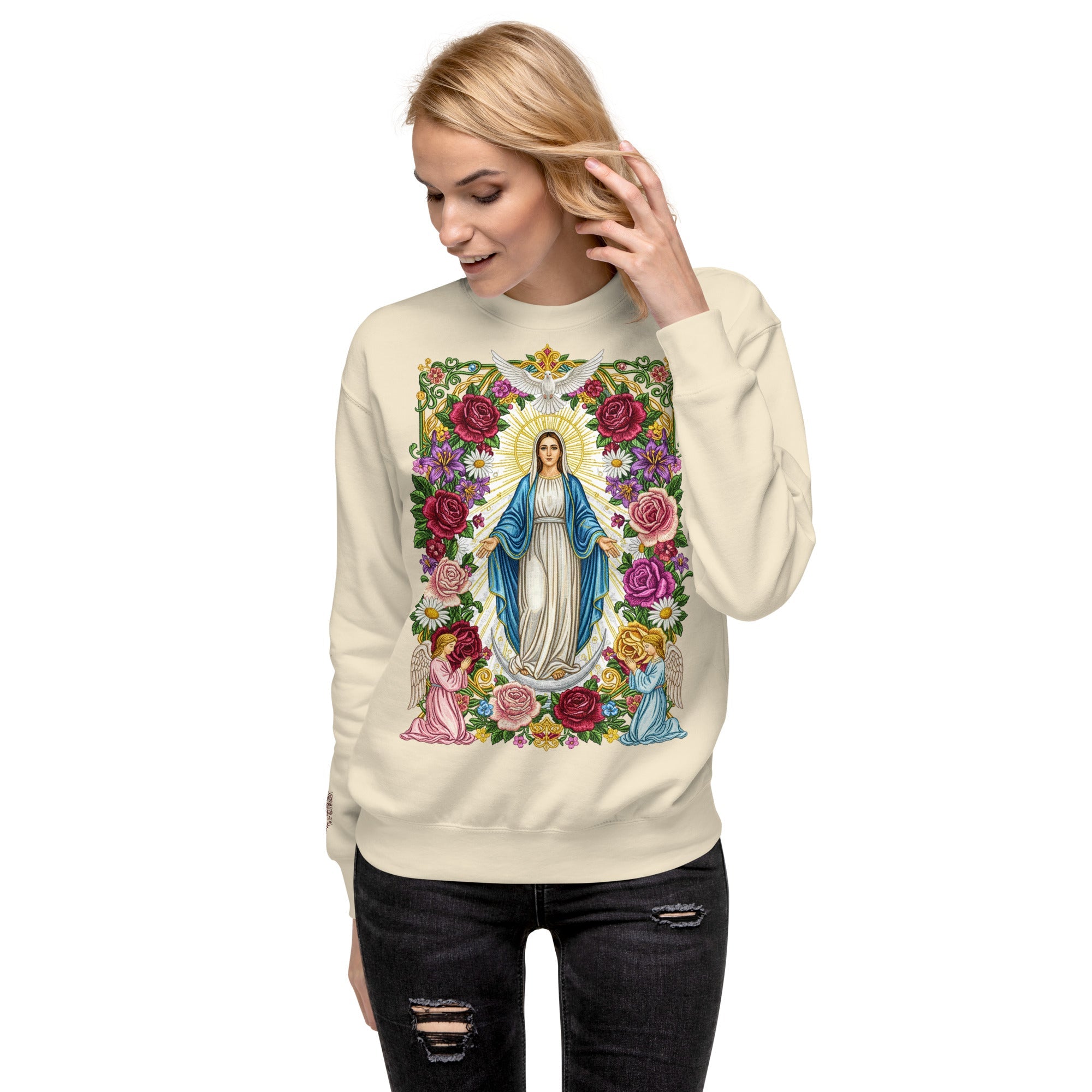Grace & Strength Adult Sweatshirt – handmade Christian products JLD Designs Co.
