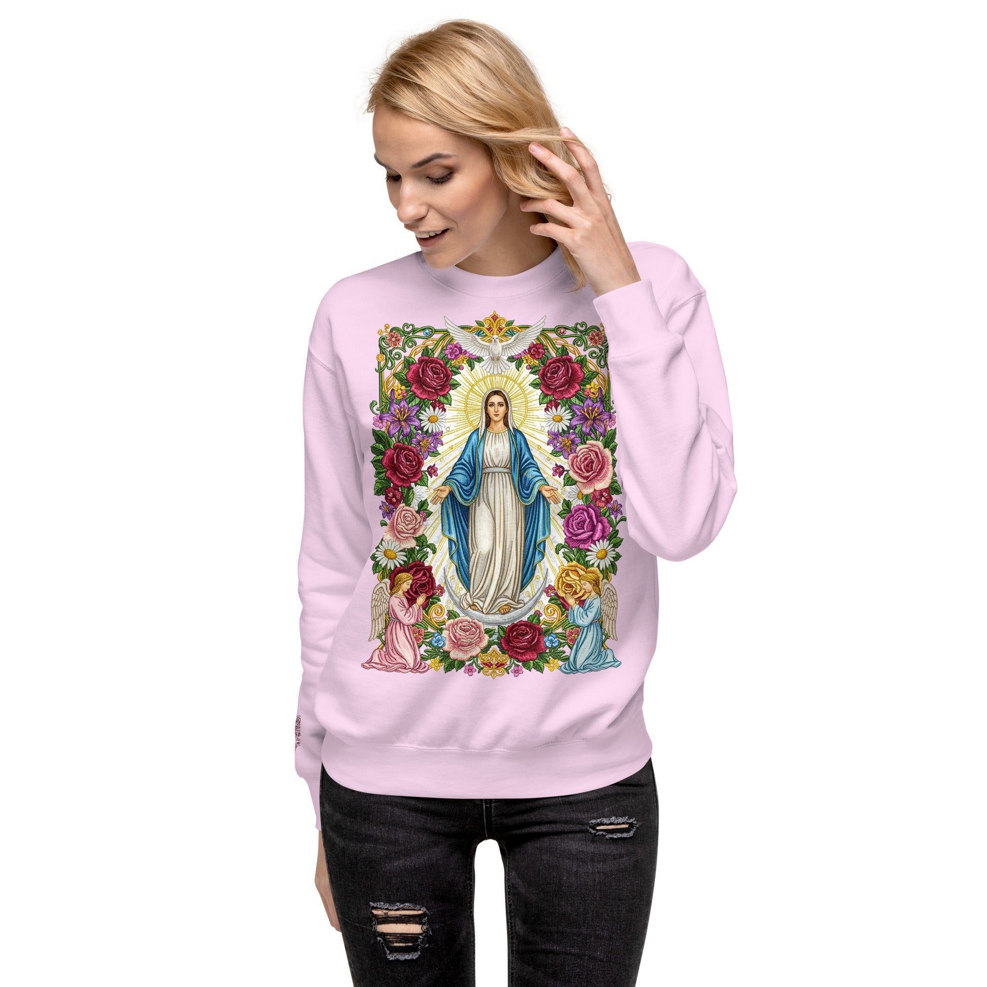 Grace & Strength Adult Sweatshirt – handmade Christian products JLD Designs Co.