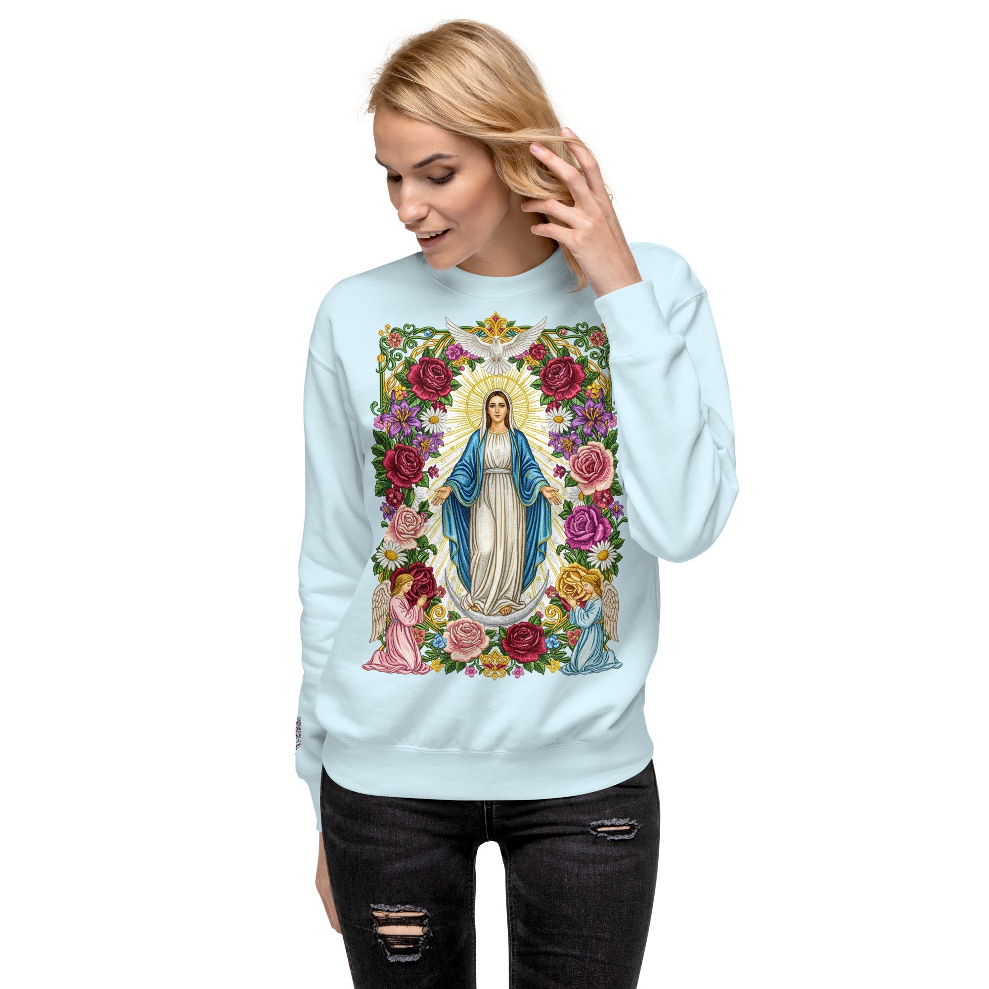 Grace & Strength Adult Sweatshirt – handmade Christian products JLD Designs Co.