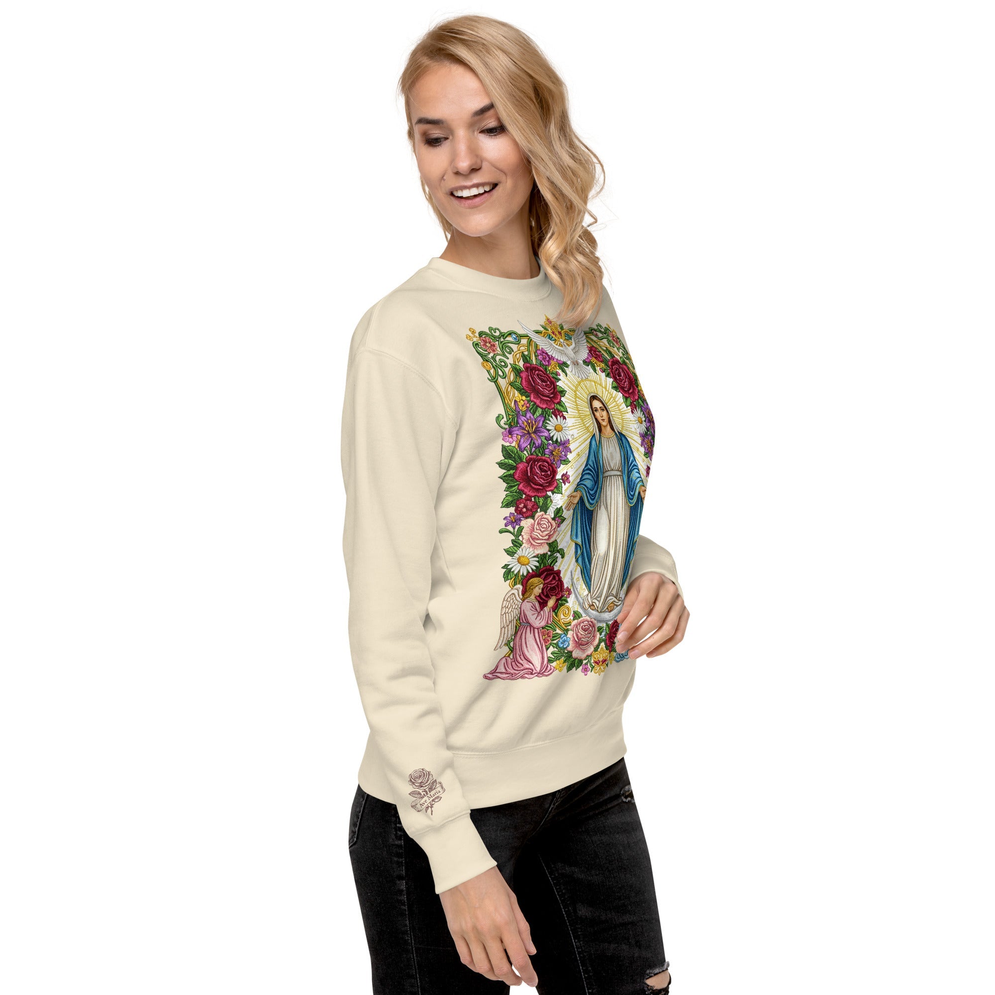Grace & Strength Adult Sweatshirt – handmade Christian products JLD Designs Co.