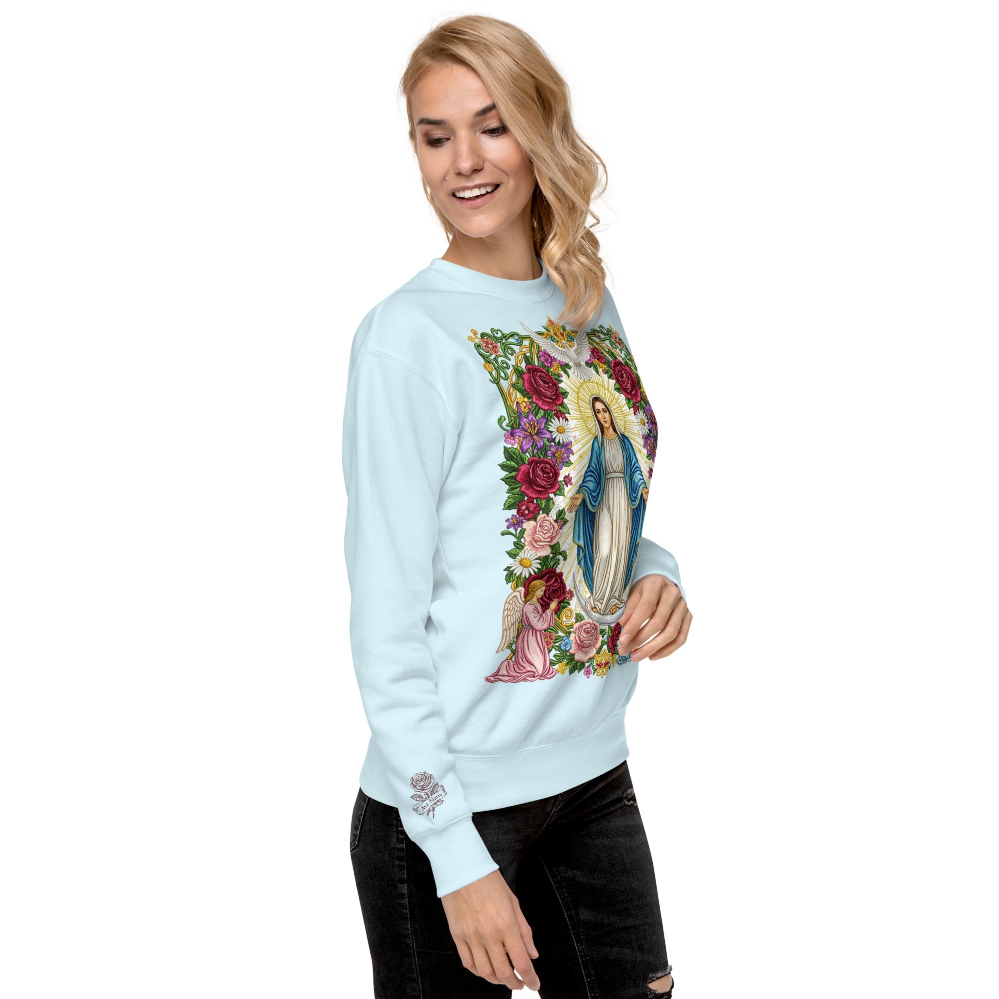 Grace & Strength Adult Sweatshirt – handmade Christian products JLD Designs Co.