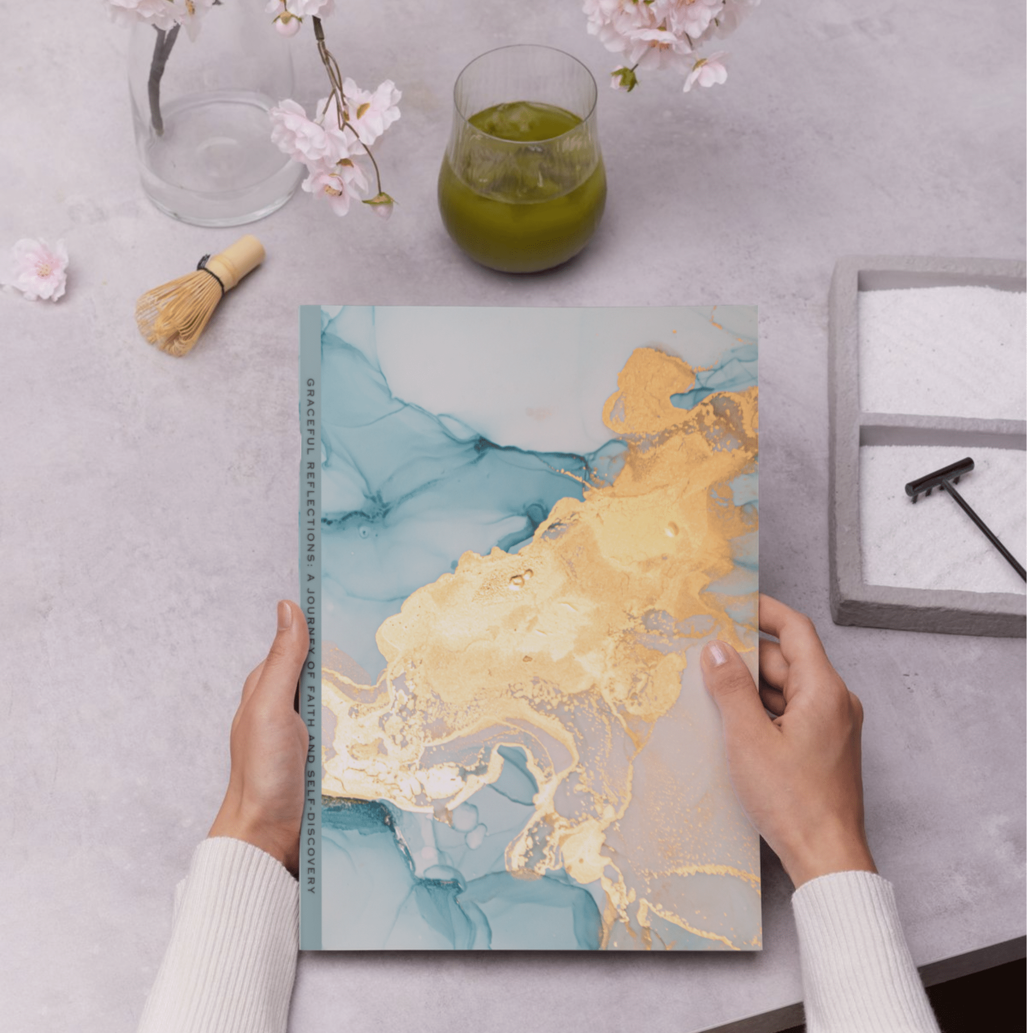 Graceful Reflections: Blue – handmade Christian products JLD Designs Co.