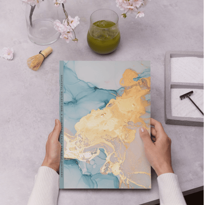 Graceful Reflections: Blue in – handmade Christian products in Black, Military Green, and Latte by JLD Designs Co.