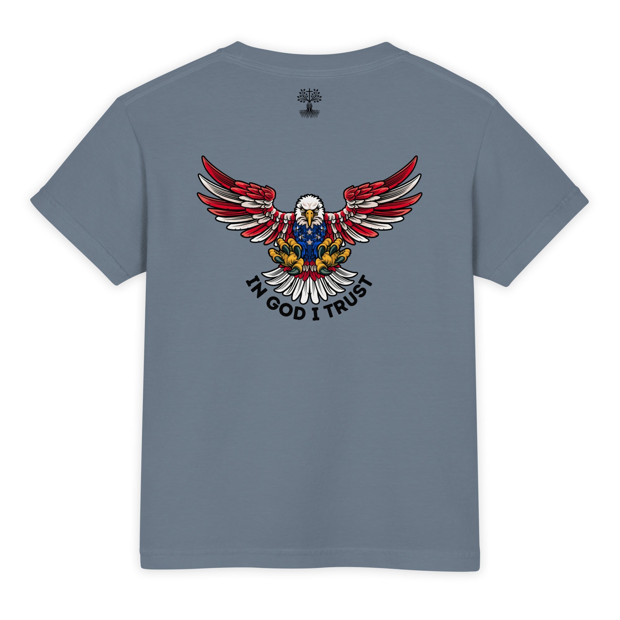 In GOD I Trust - Youth Tee DTFILM – handmade Christian products JLD Designs Co.