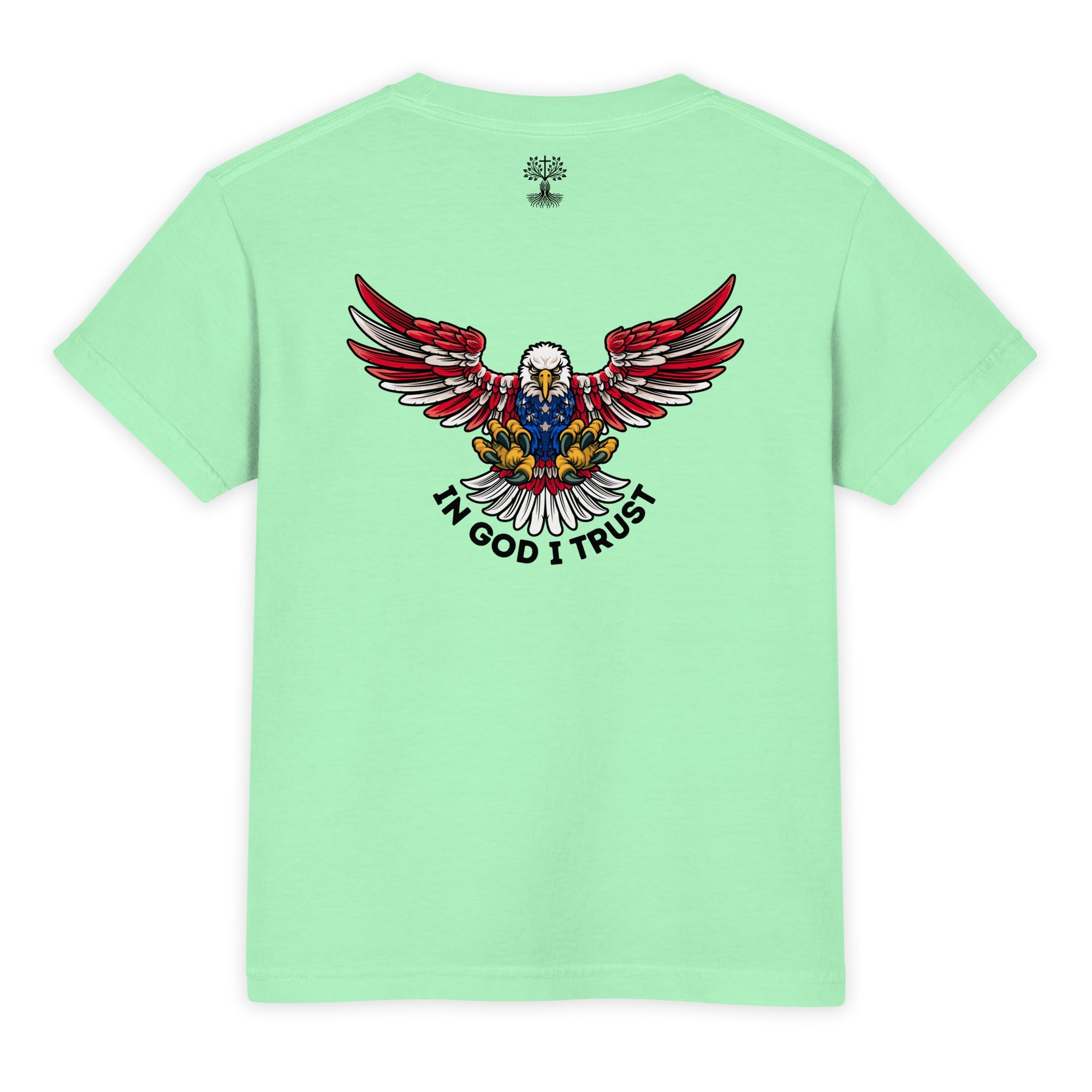 In GOD I Trust - Youth Tee DTFILM – handmade Christian products JLD Designs Co.