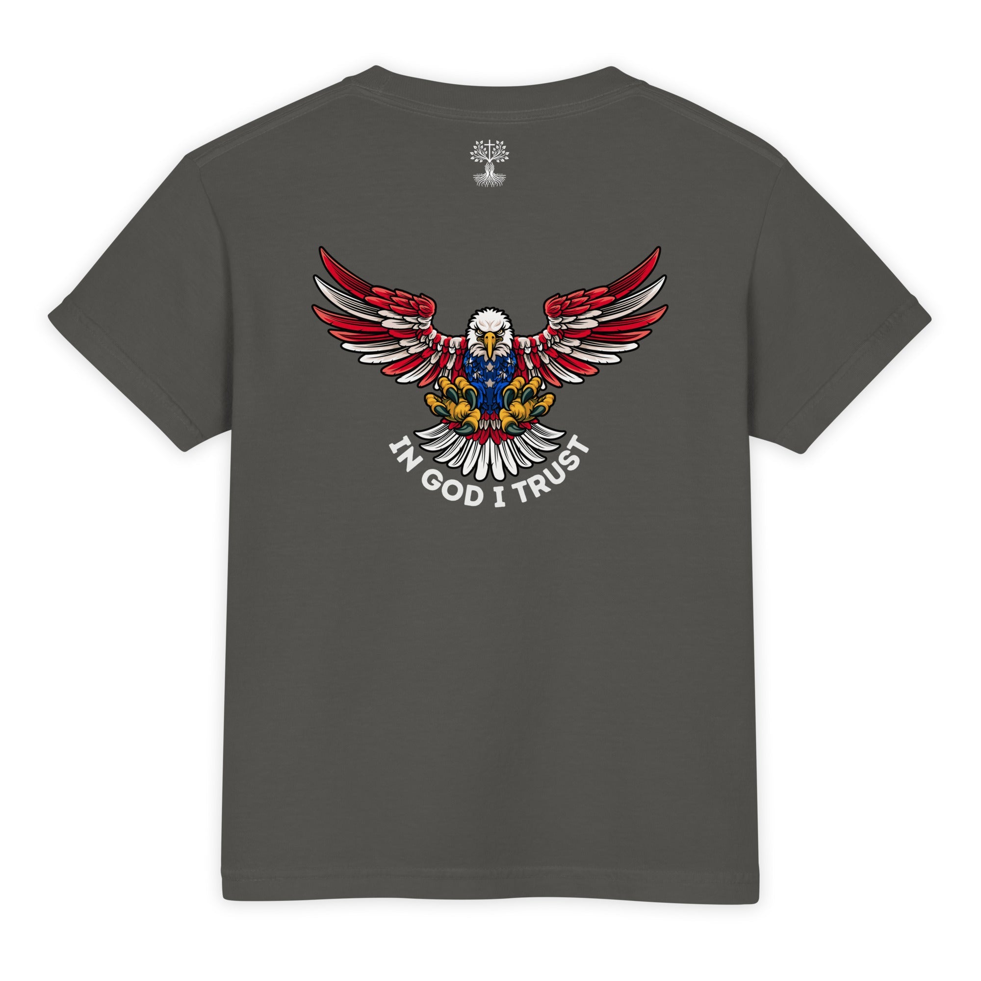 In GOD I Trust - Youth Tee DTFILM – handmade Christian products JLD Designs Co.
