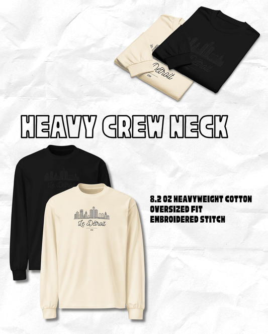 Le Détroit Heavy Long Sleeve T - SHIRT – handmade Christian products JLD Designs Co.