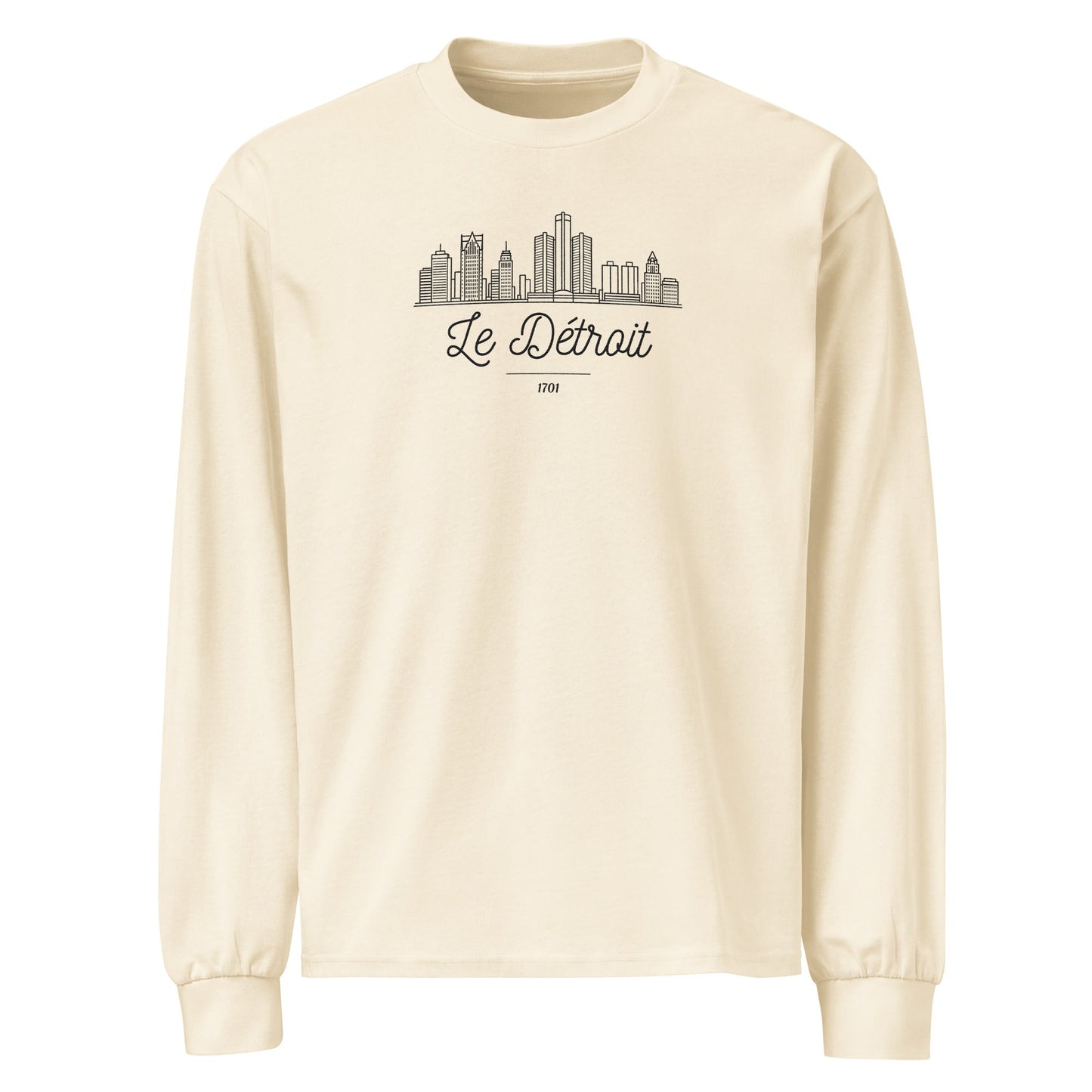 Le Détroit Heavy Long Sleeve T - SHIRT – handmade Christian products JLD Designs Co.