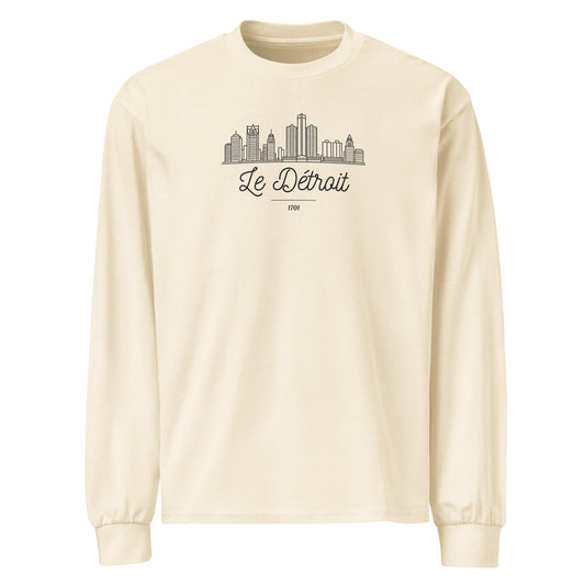 Le Détroit Heavy Long Sleeve T - SHIRT – handmade Christian products JLD Designs Co.