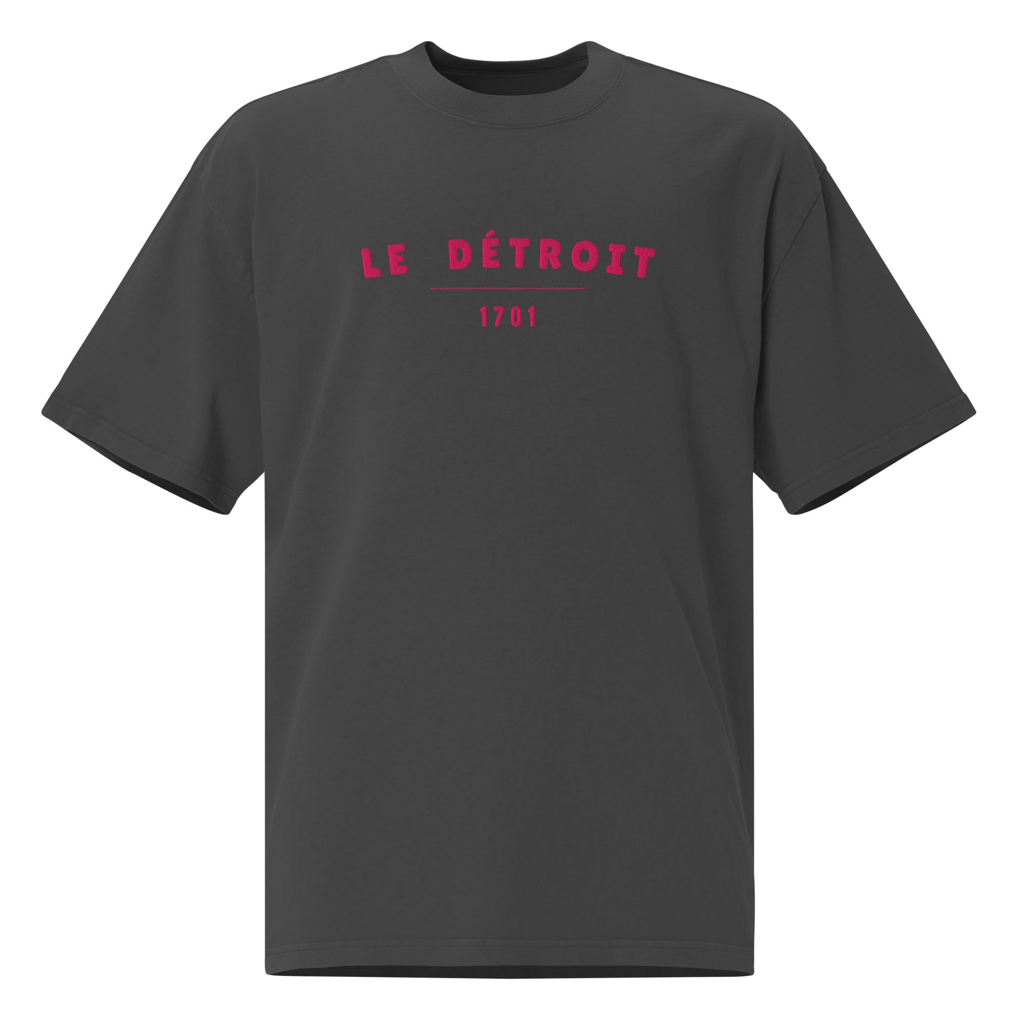 Le Detroit Heavy Tee EMBROIDERY – handmade Christian products JLD Designs Co.