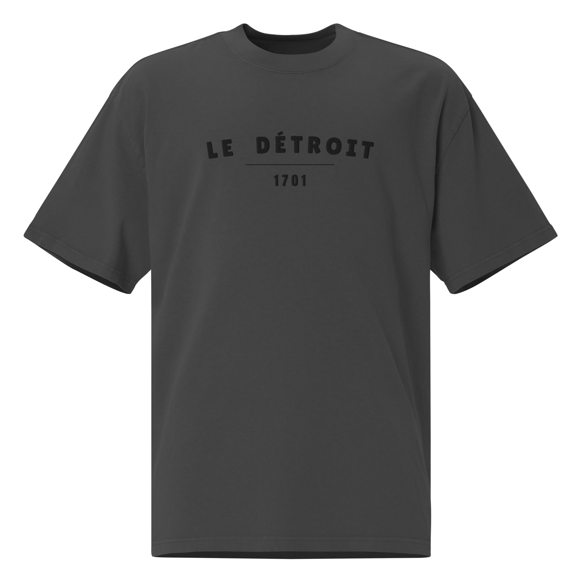 Le Detroit Heavy Tee EMBROIDERY – handmade Christian products JLD Designs Co.