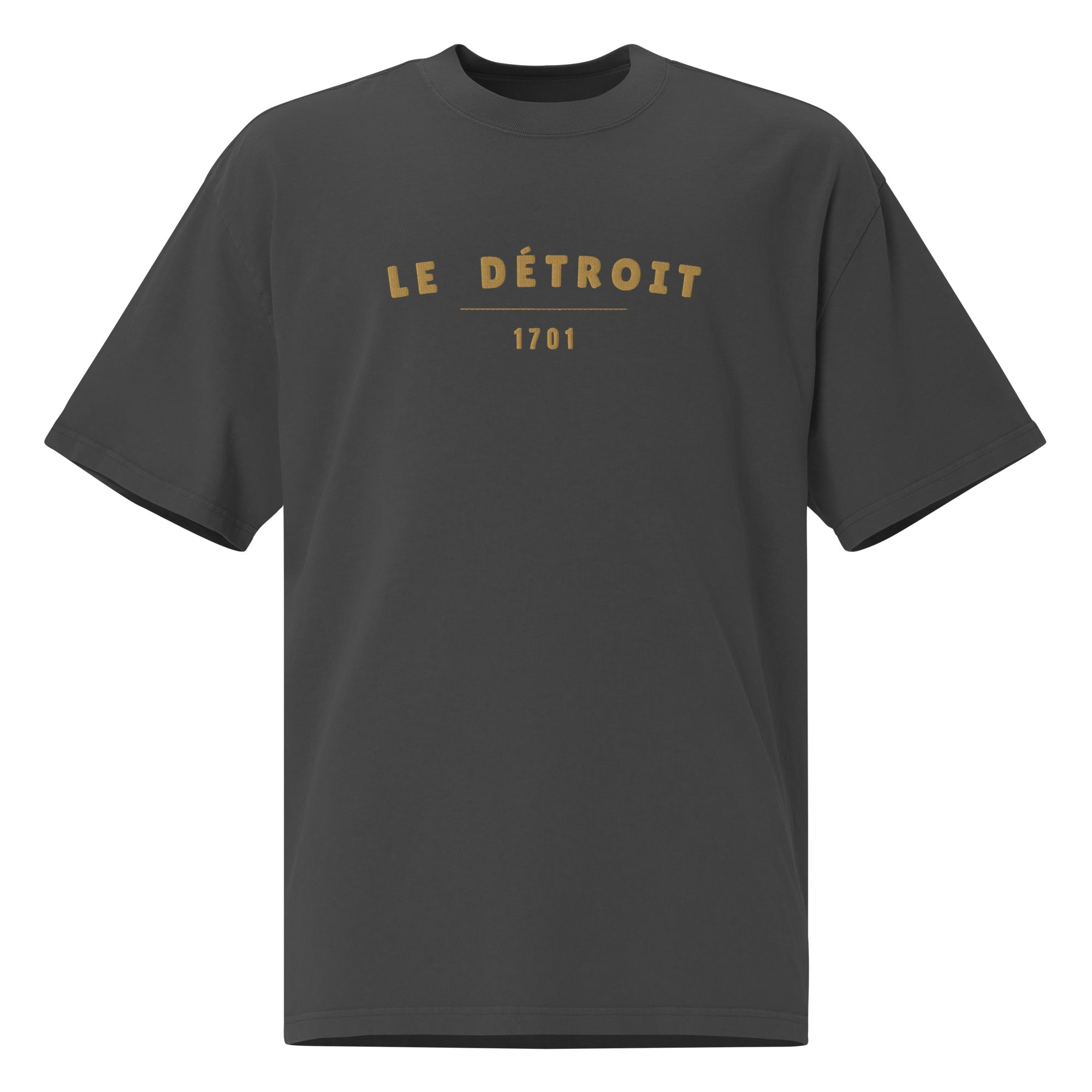 Le Detroit Heavy Tee EMBROIDERY – handmade Christian products JLD Designs Co.