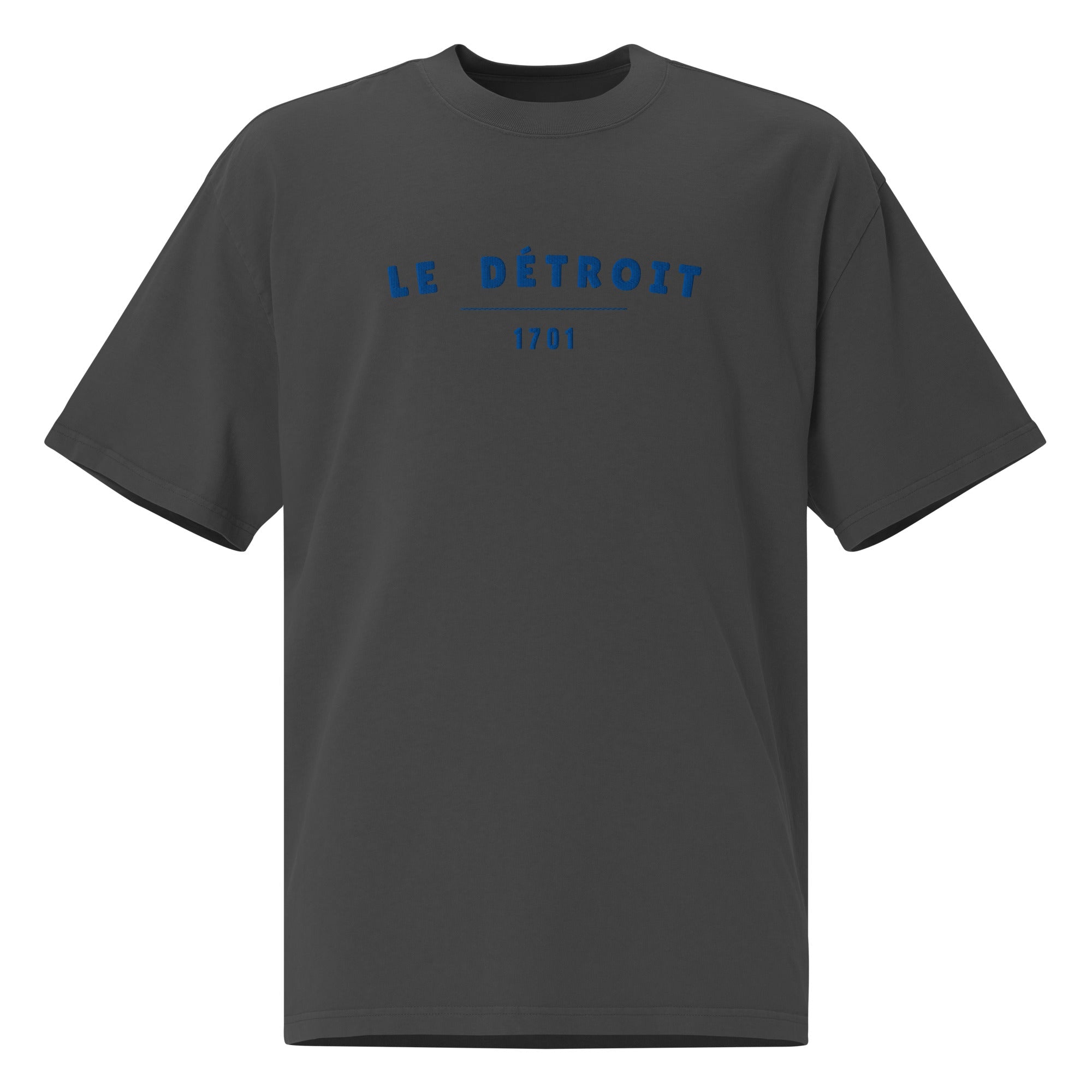 Le Detroit Heavy Tee EMBROIDERY – handmade Christian products JLD Designs Co.