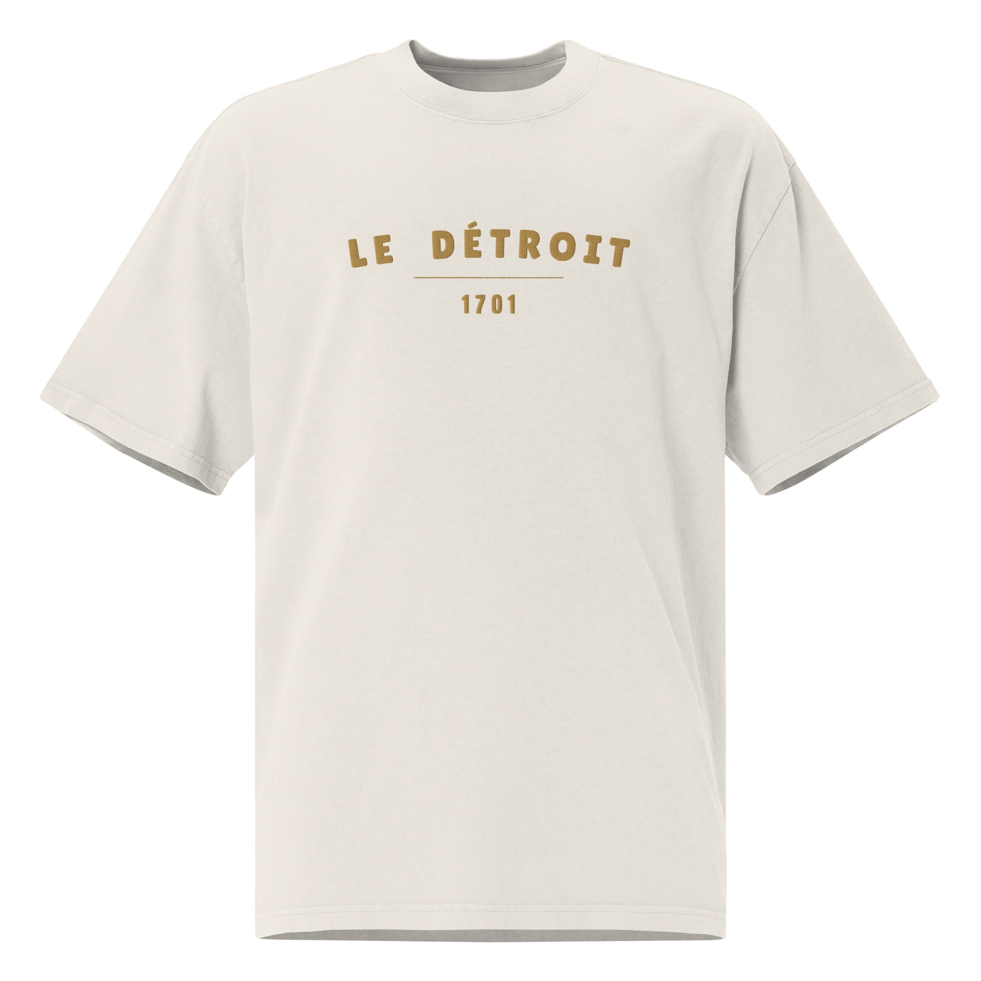 Le Detroit Heavy Tee EMBROIDERY – handmade Christian products JLD Designs Co.