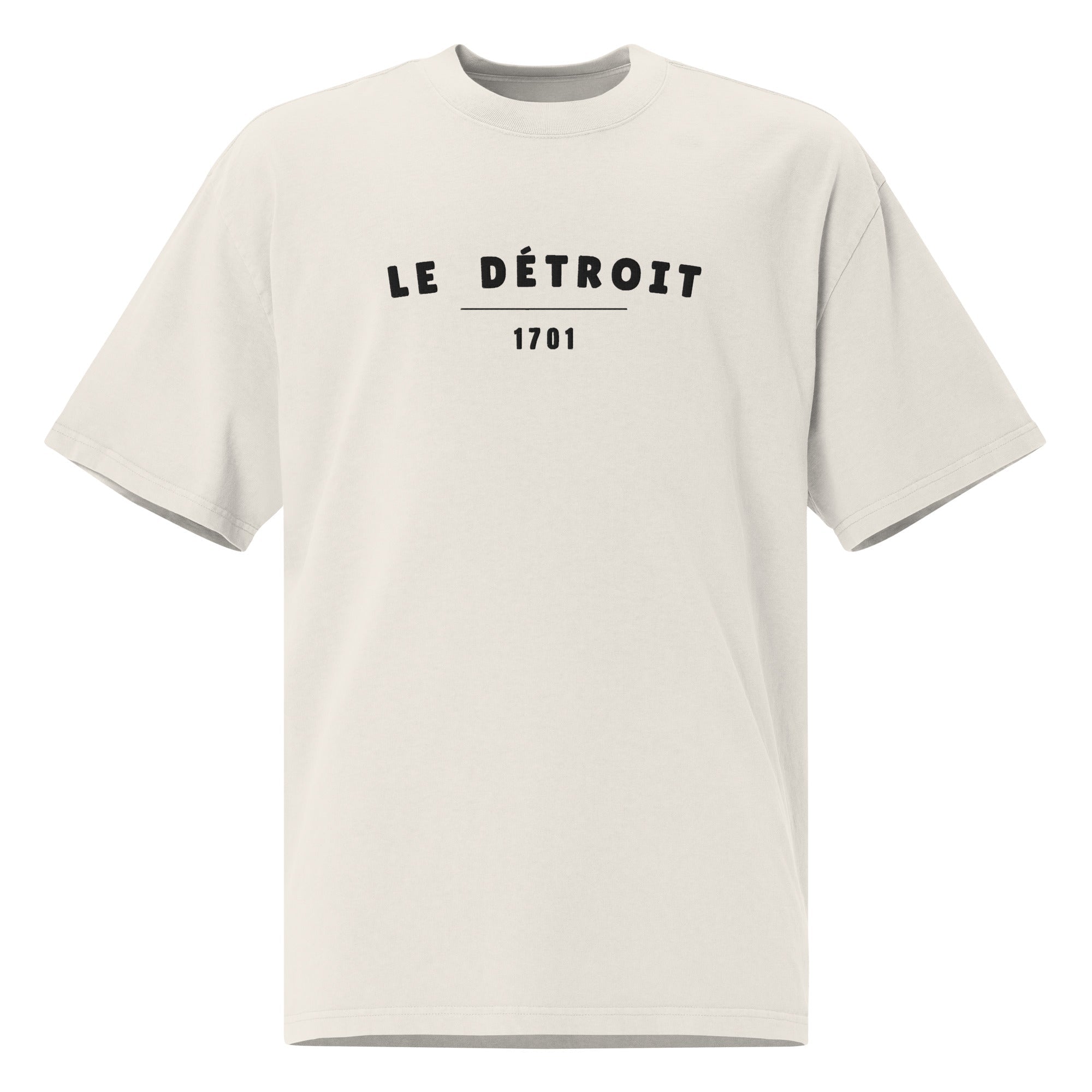 Le Detroit Heavy Tee EMBROIDERY – handmade Christian products JLD Designs Co.