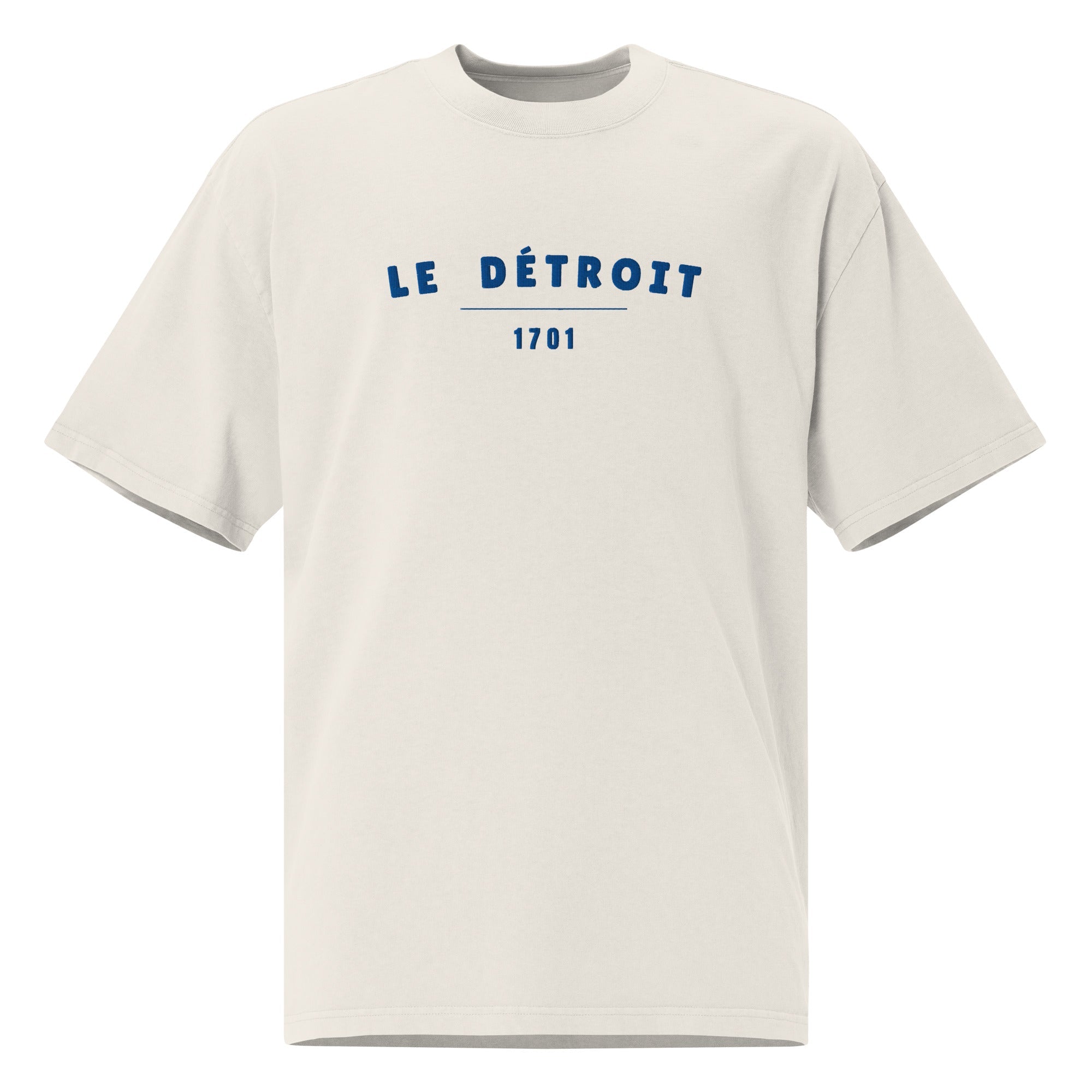 Le Detroit Heavy Tee EMBROIDERY – handmade Christian products JLD Designs Co.