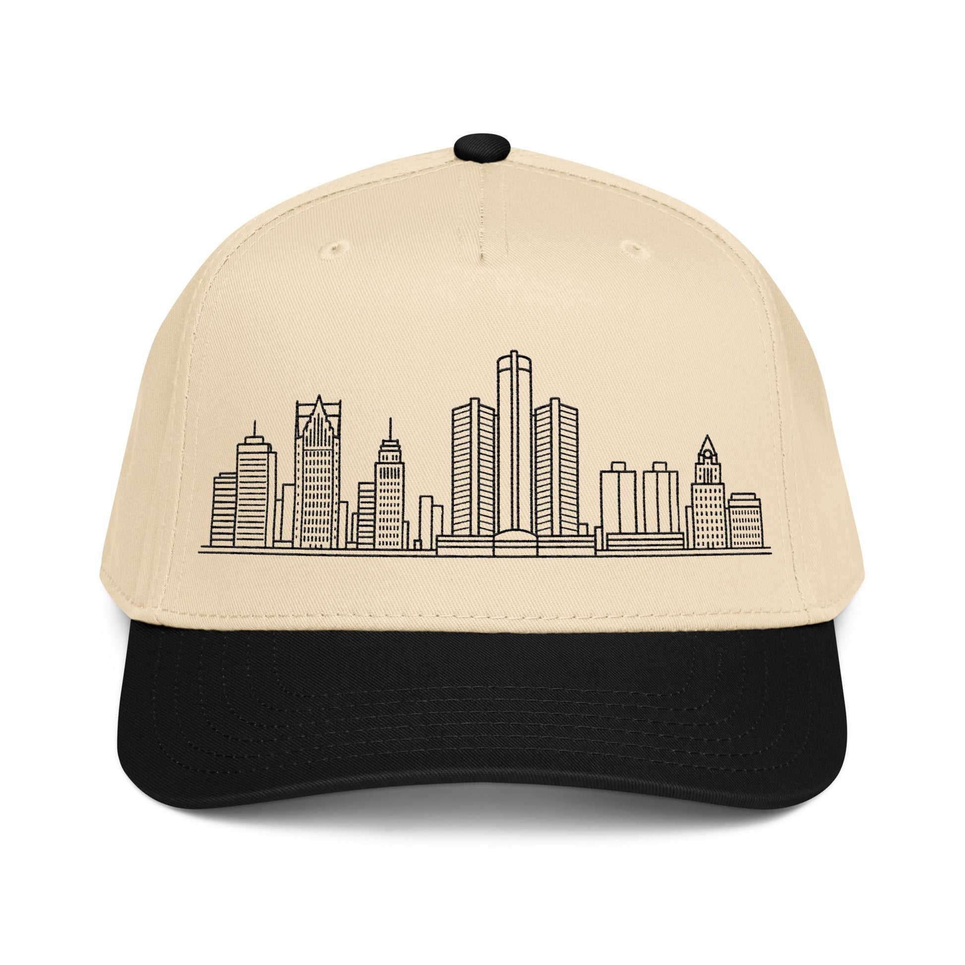 Le Détroit Two - Tone Cap EMBROIDERY – handmade Christian products JLD Designs Co.