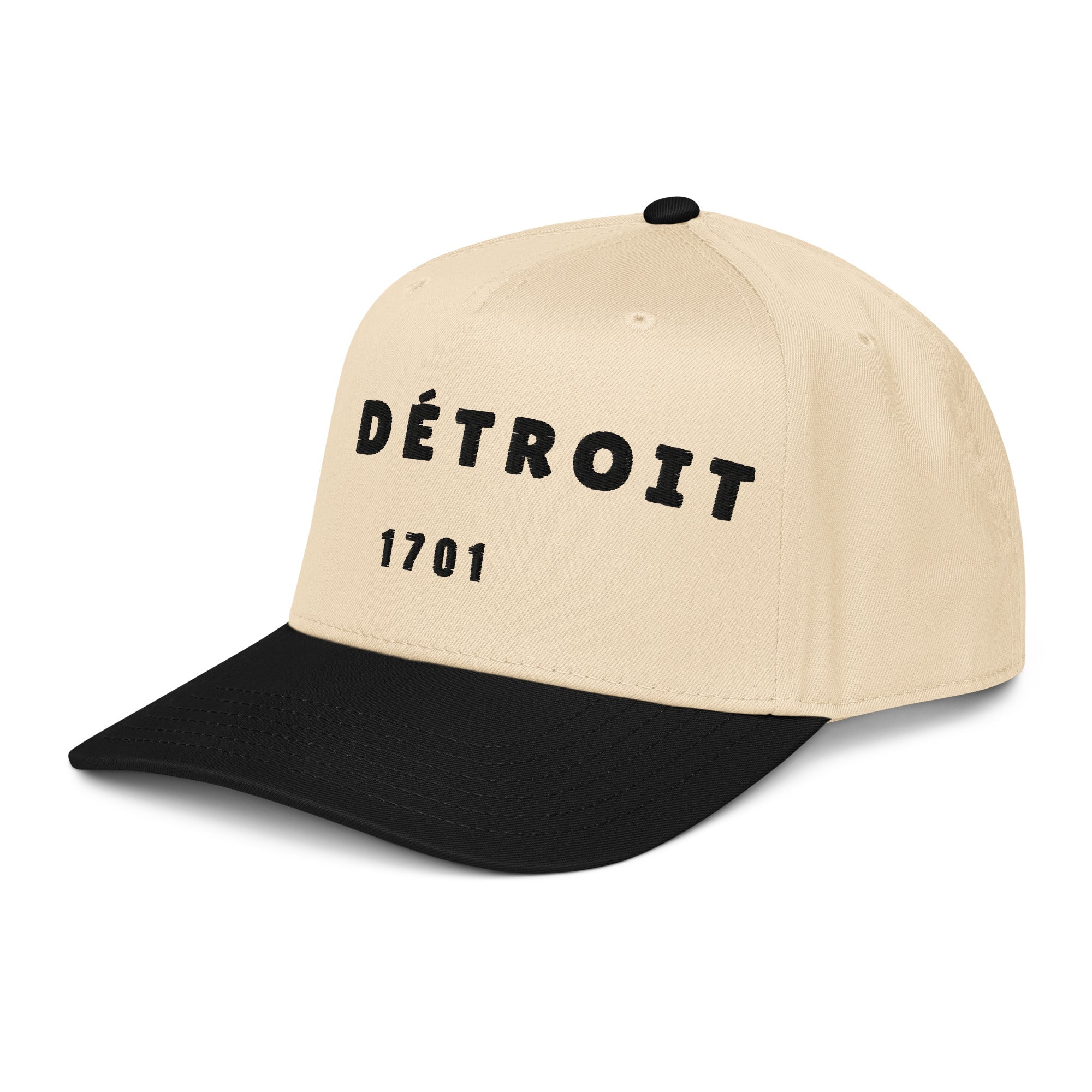 Le Détroit Two - Tone Cap EMBROIDERY – handmade Christian products JLD Designs Co.