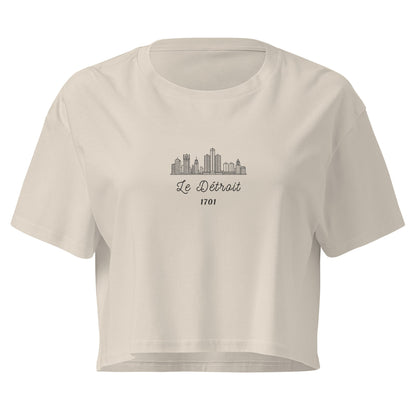 Le Détroit Women’s crop top T - SHIRT – handmade Christian products JLD Designs Co.