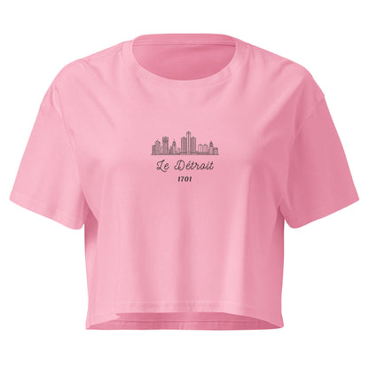 Le Détroit Women’s crop top T - SHIRT – handmade Christian products JLD Designs Co.