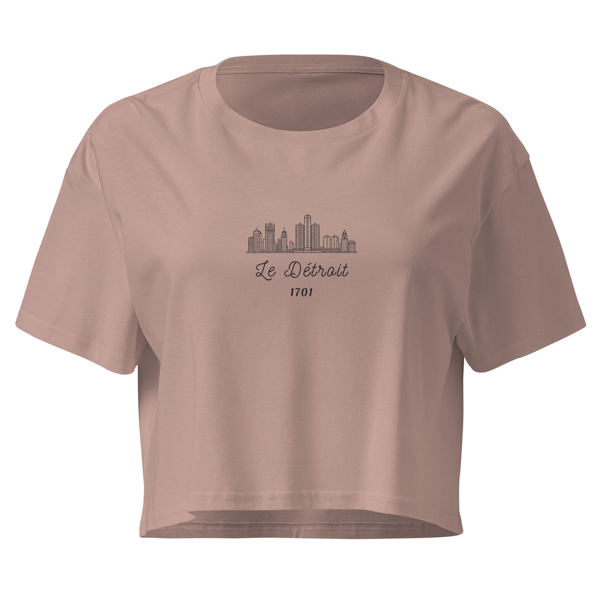 Le Détroit Women’s crop top T - SHIRT – handmade Christian products JLD Designs Co.