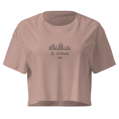 Le Détroit Women’s crop top T - SHIRT – handmade Christian products JLD Designs Co.