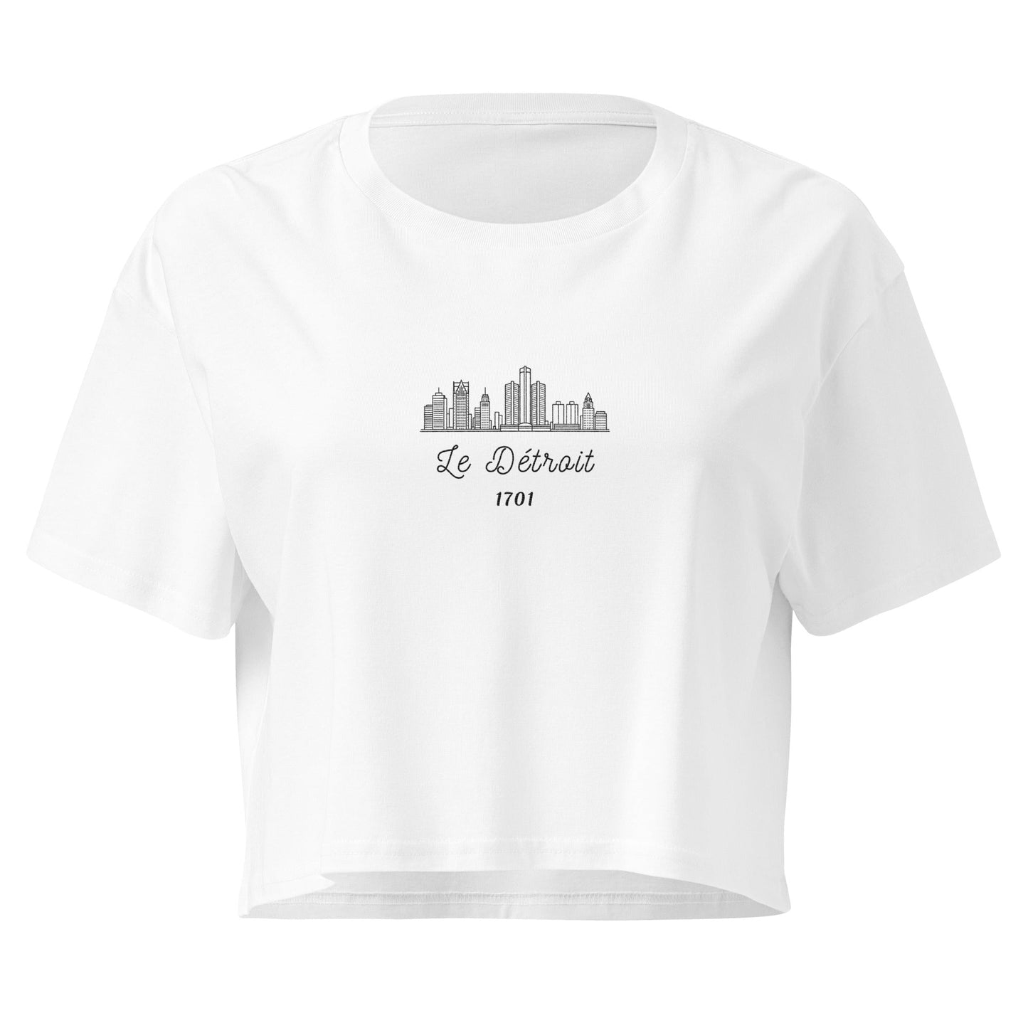 Le Détroit Women’s crop top T - SHIRT – handmade Christian products JLD Designs Co.